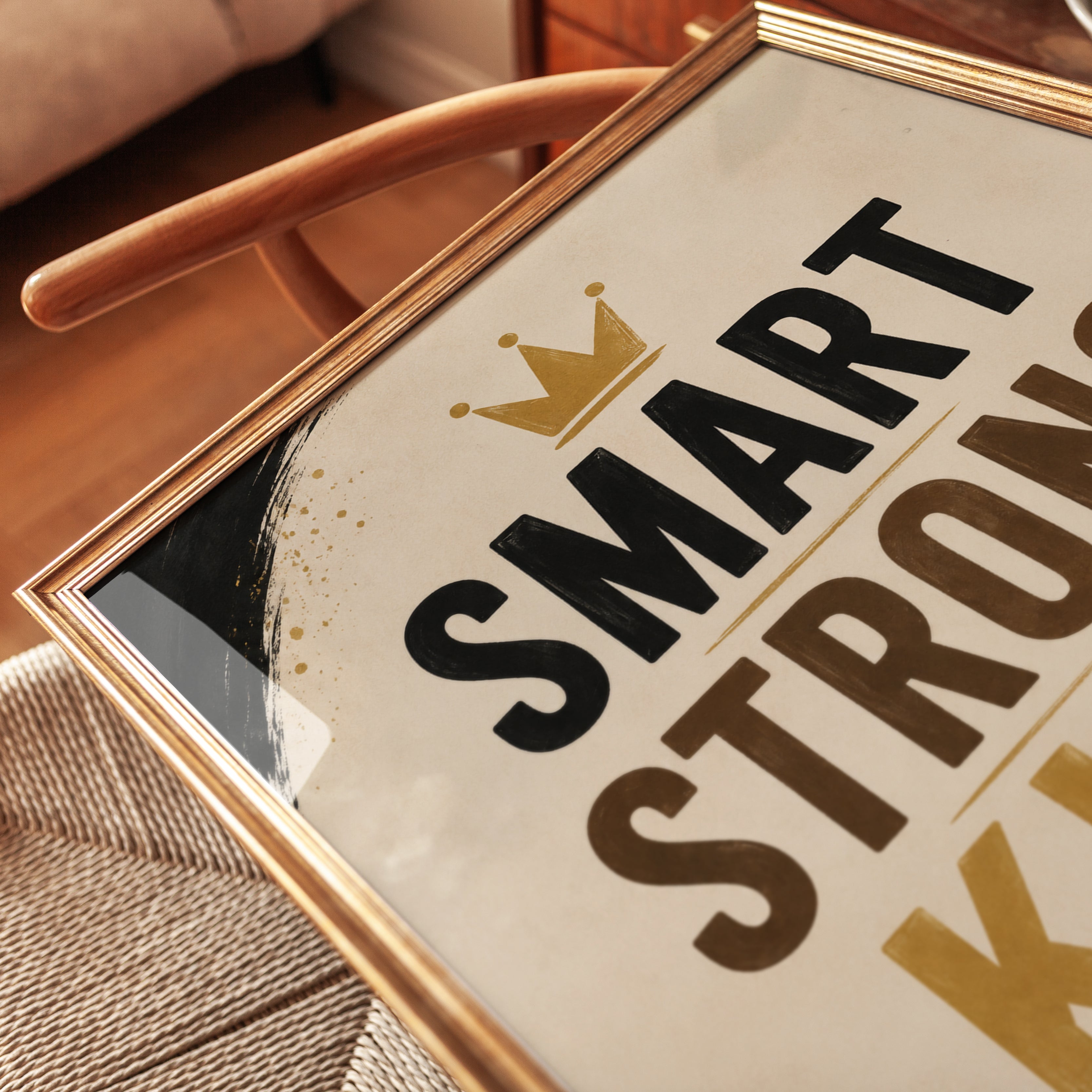 Kids Room Wall Art – Motivational Poster - detail