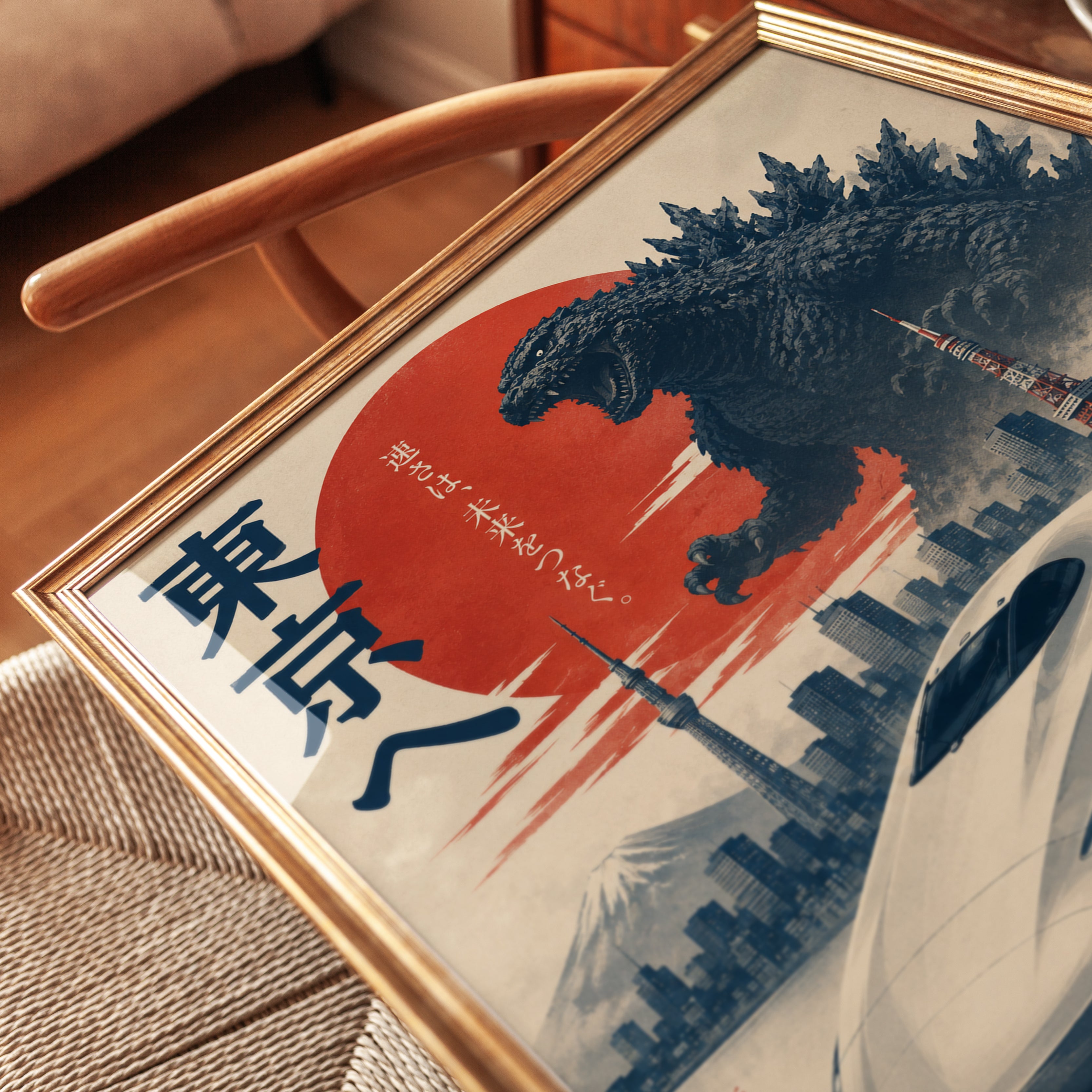 Tokyo Travel Poster – Japanese Art Print - detail