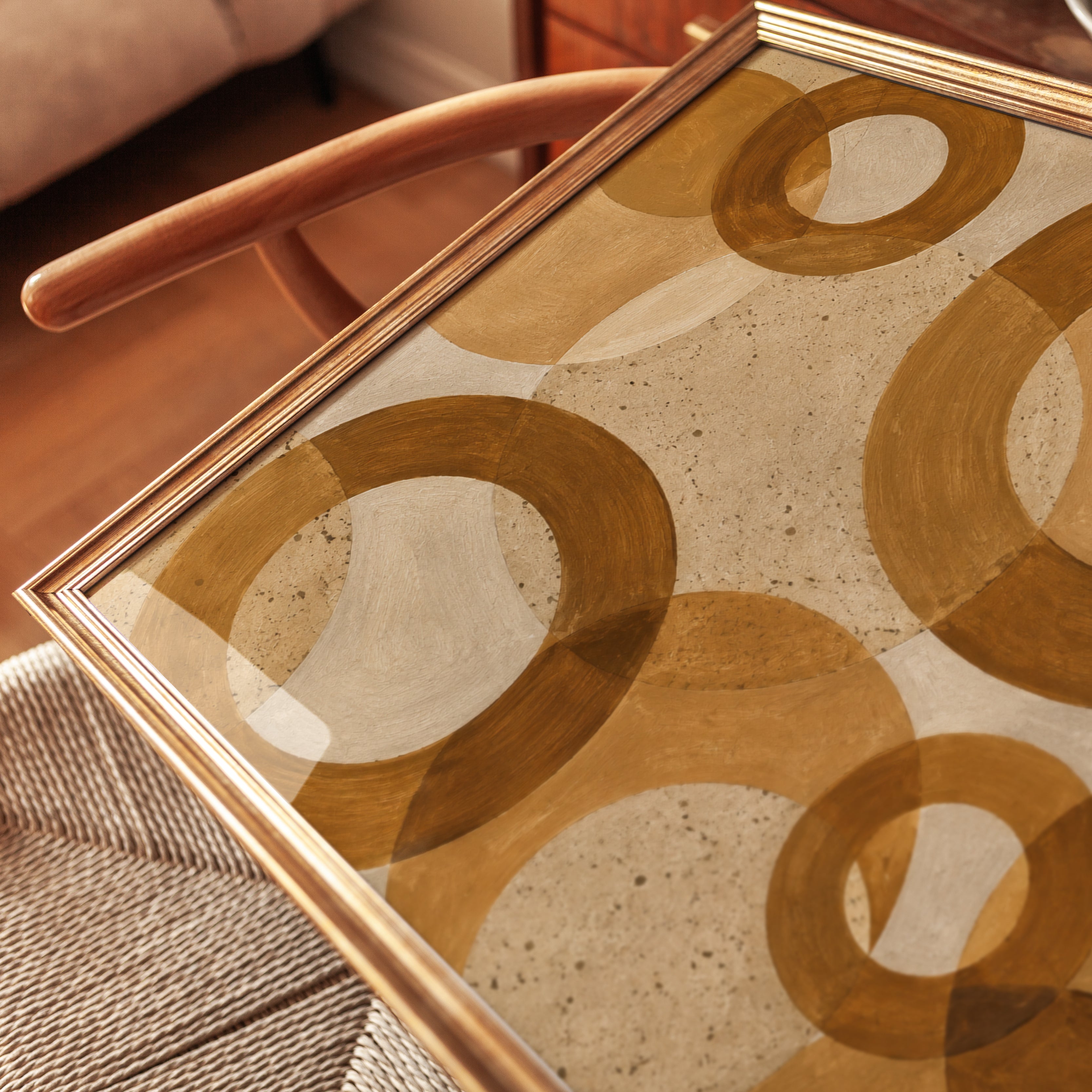 Mid Century Modern Wall Art - detail