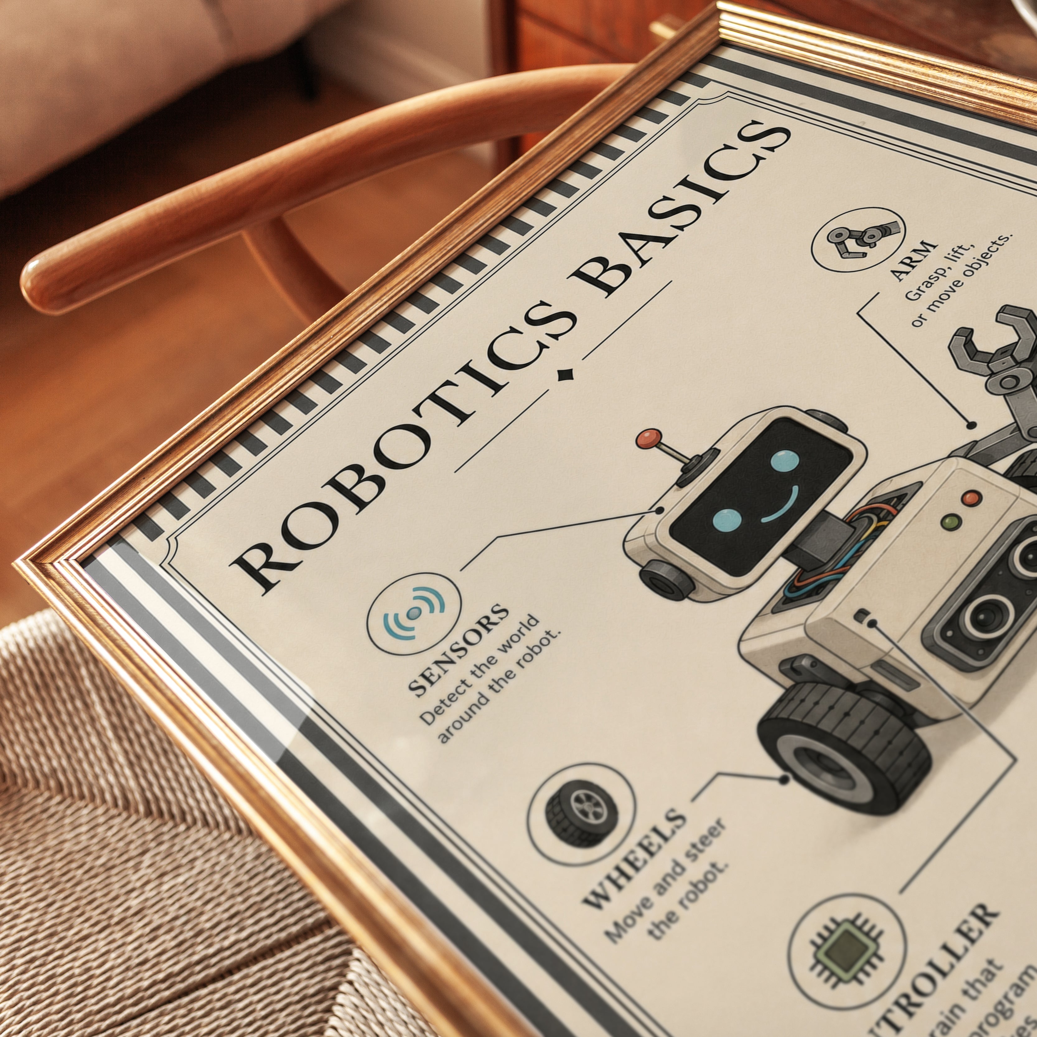 Robotics Poster – STEM Classroom Decor - detail
