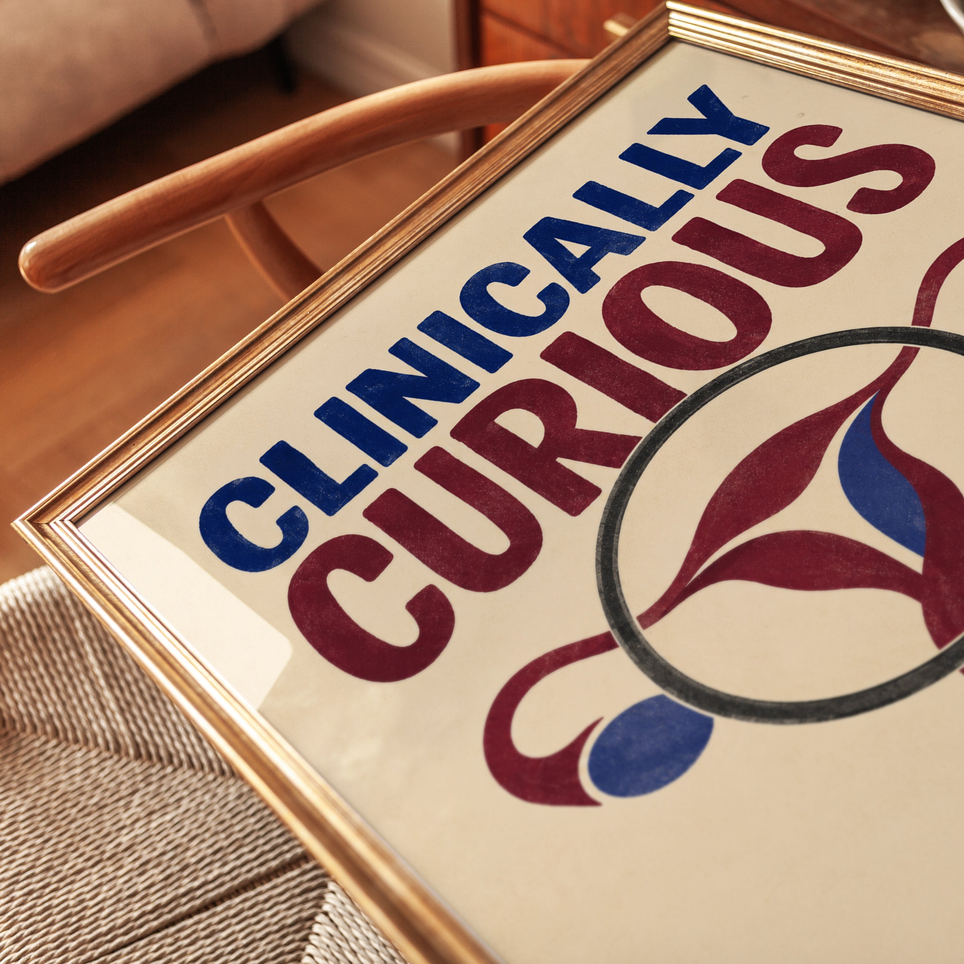 Medical Office Wall Art – OB-GYN Decor - detail