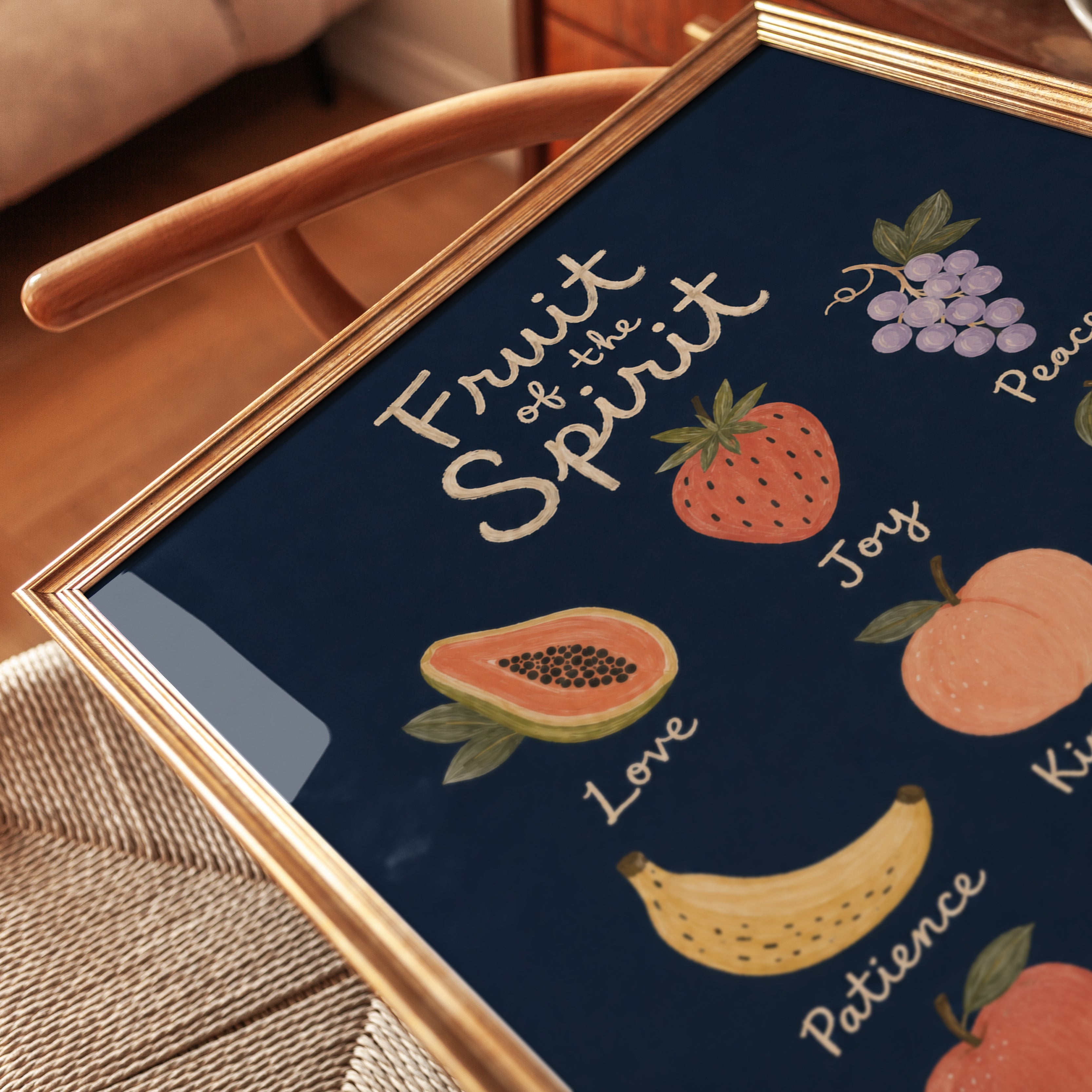 Fruit of the Spirit Print - detail