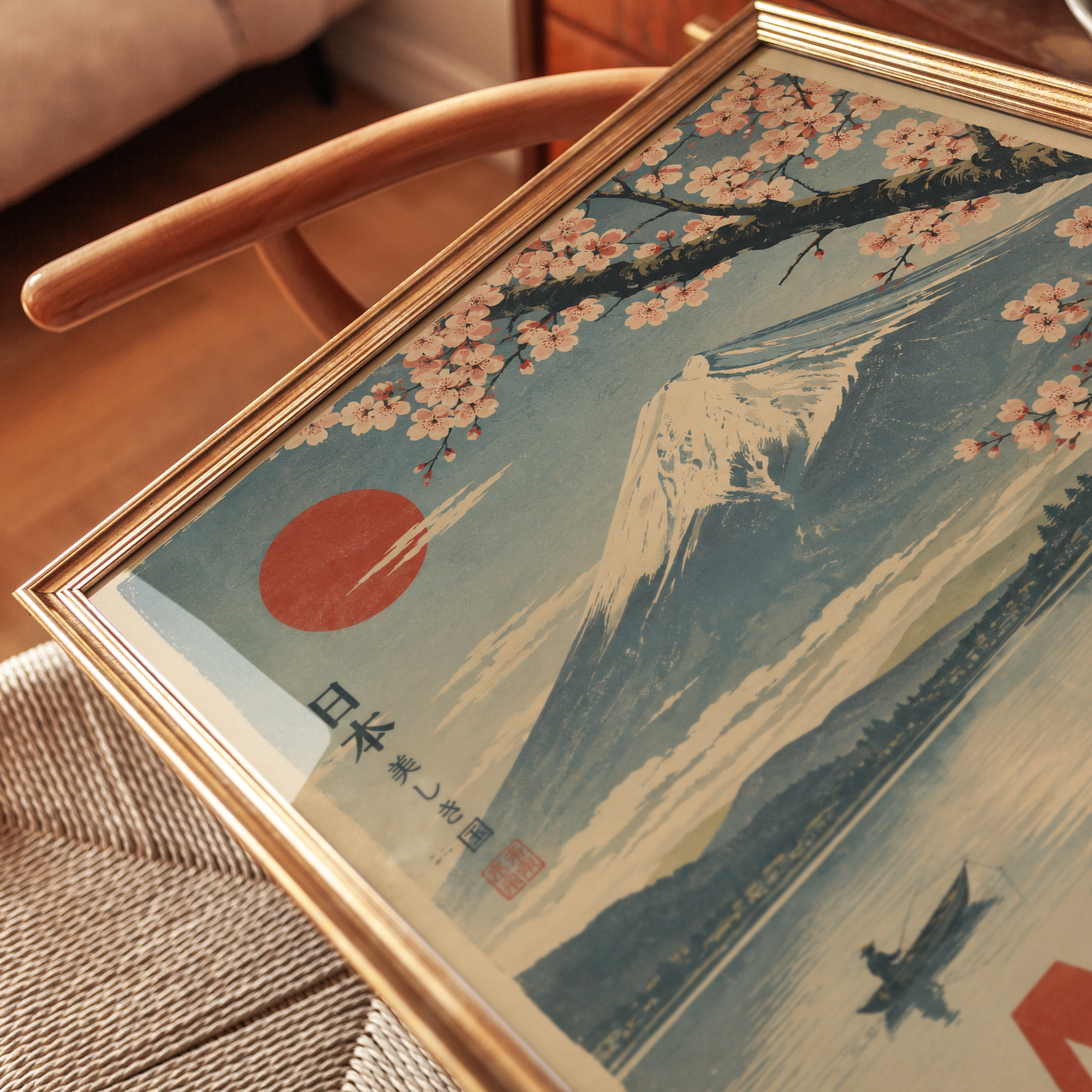 Japan Travel Poster - detail
