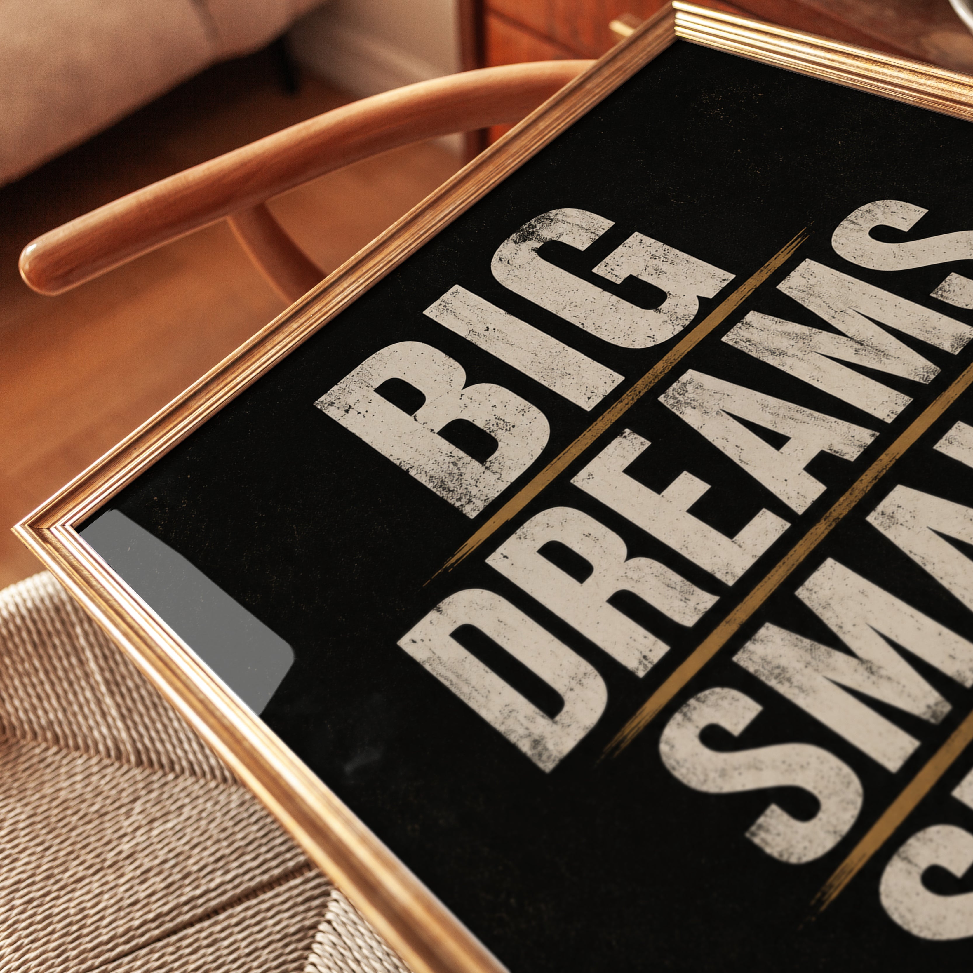 Motivational Wall Art - detail