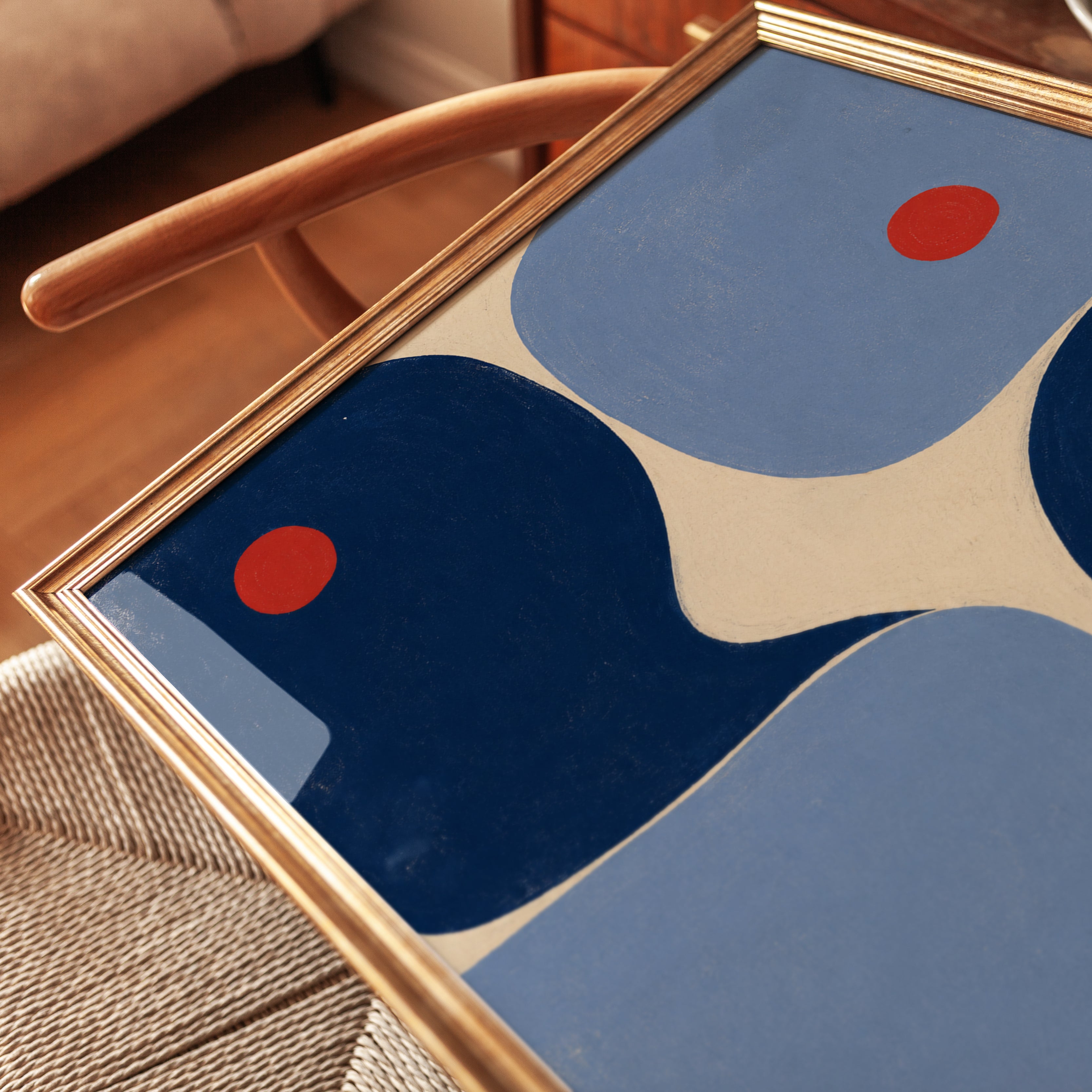 Mid Century Modern Wall Art - detail