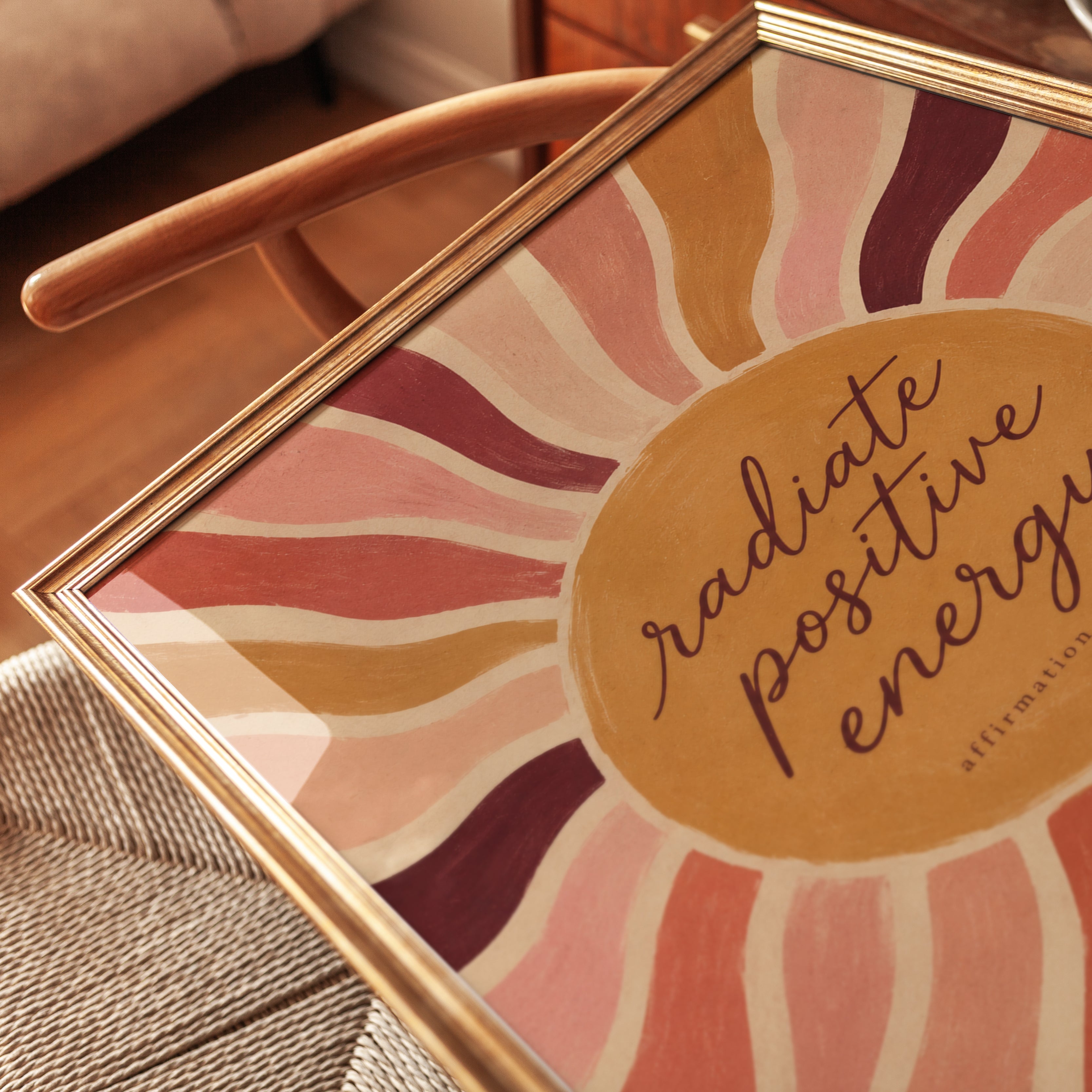 Positive Energy Wall Art - detail