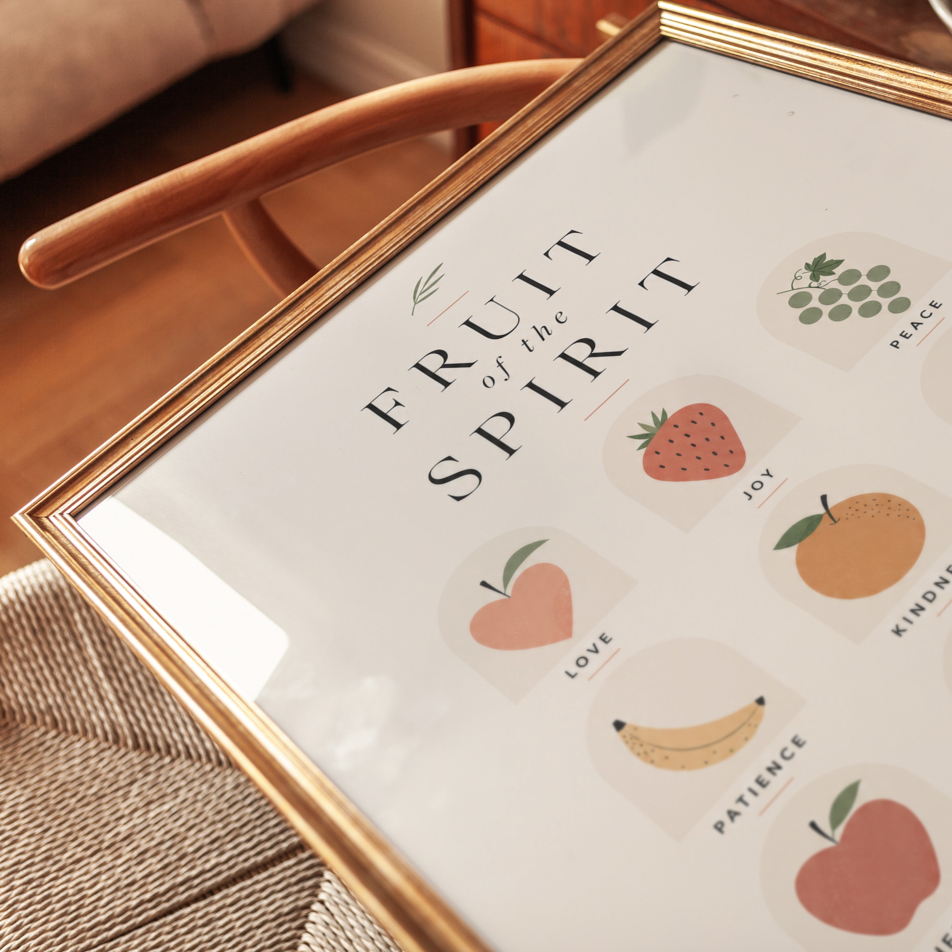 Fruit of the Spirit Wall Art - detail