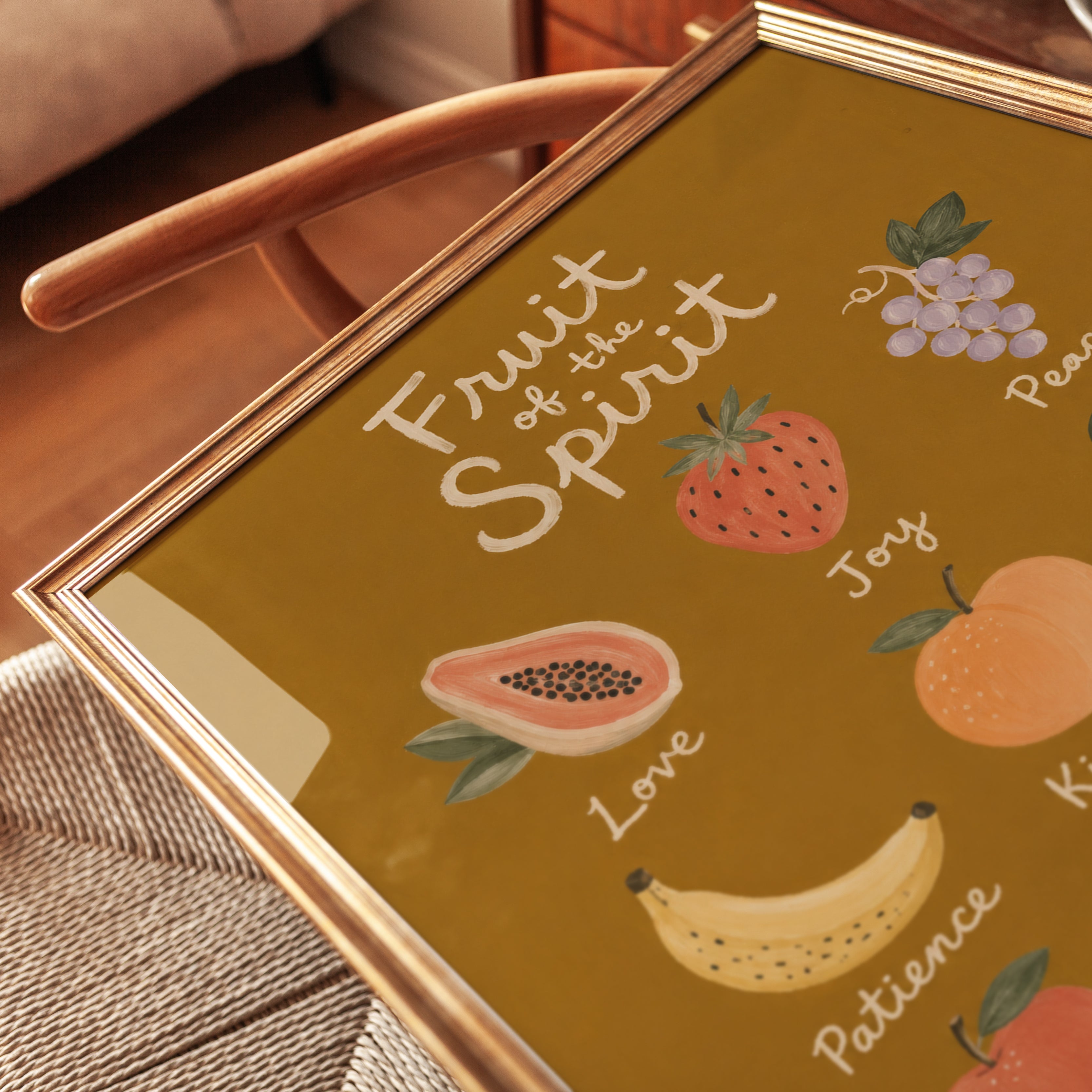 Fruit of the Spirit Print - detail