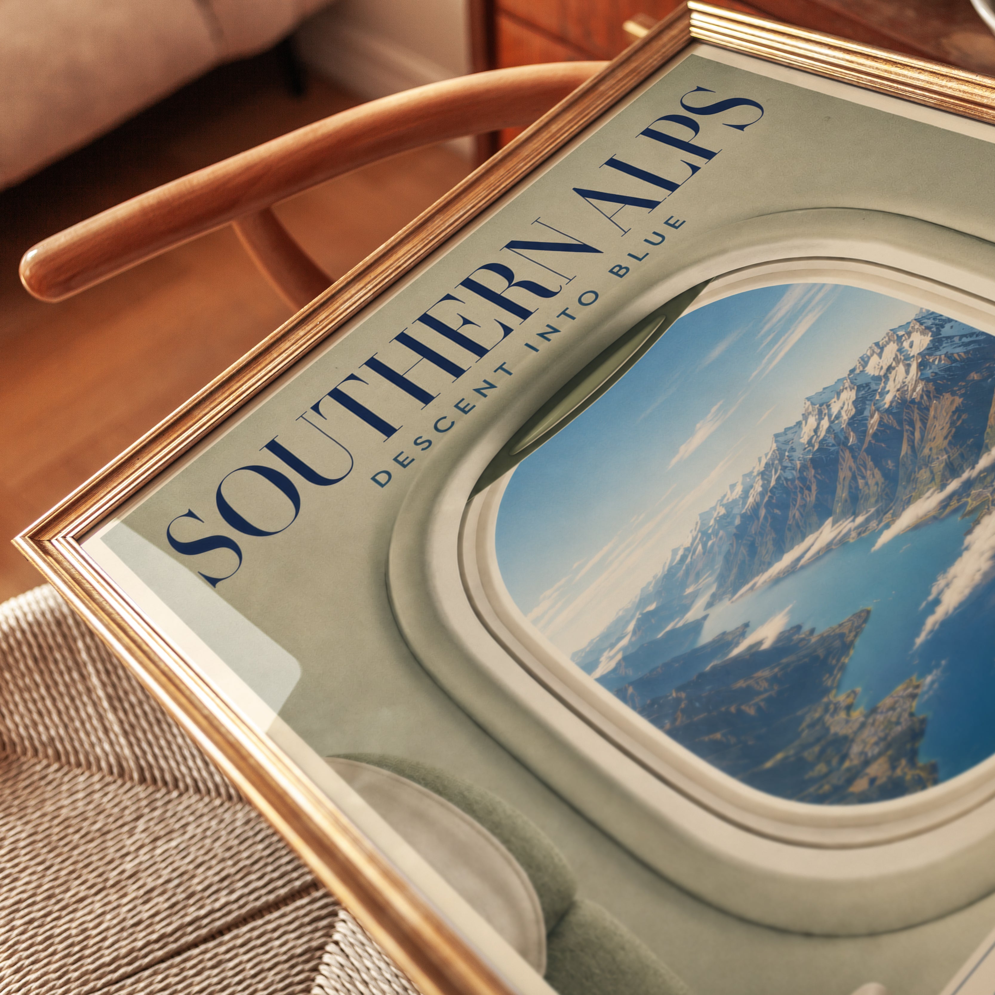 Airplane Window Poster - detail