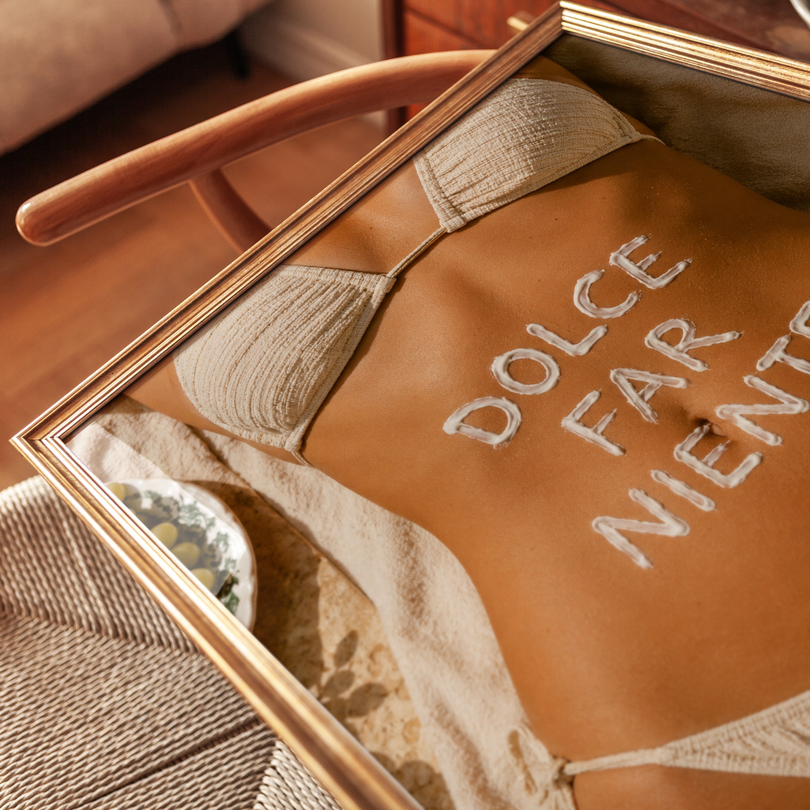 Dolce Far Niente Body Print - detail