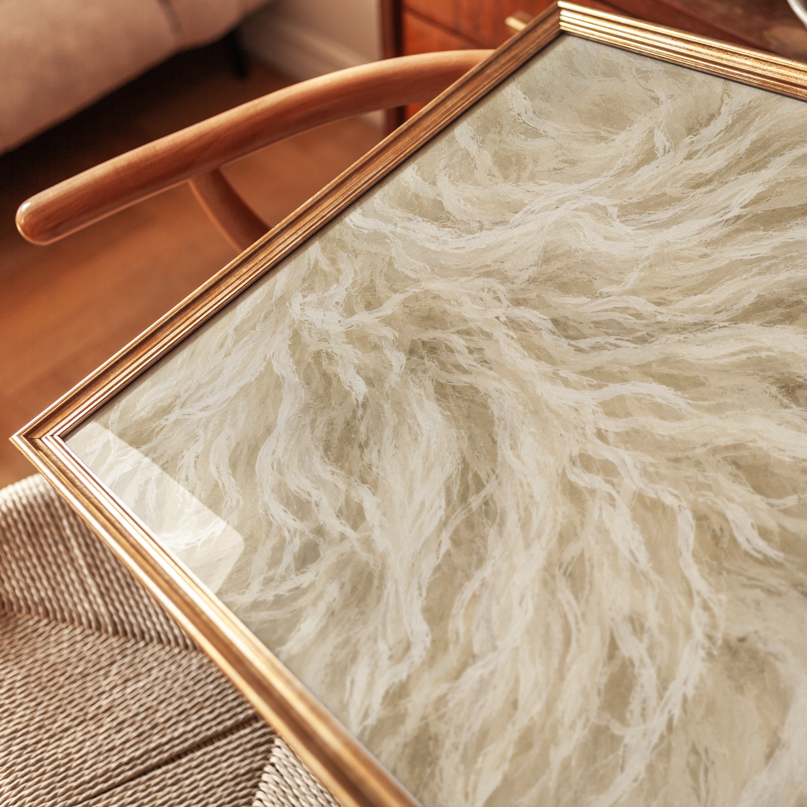 Fur Texture Wall Art - detail