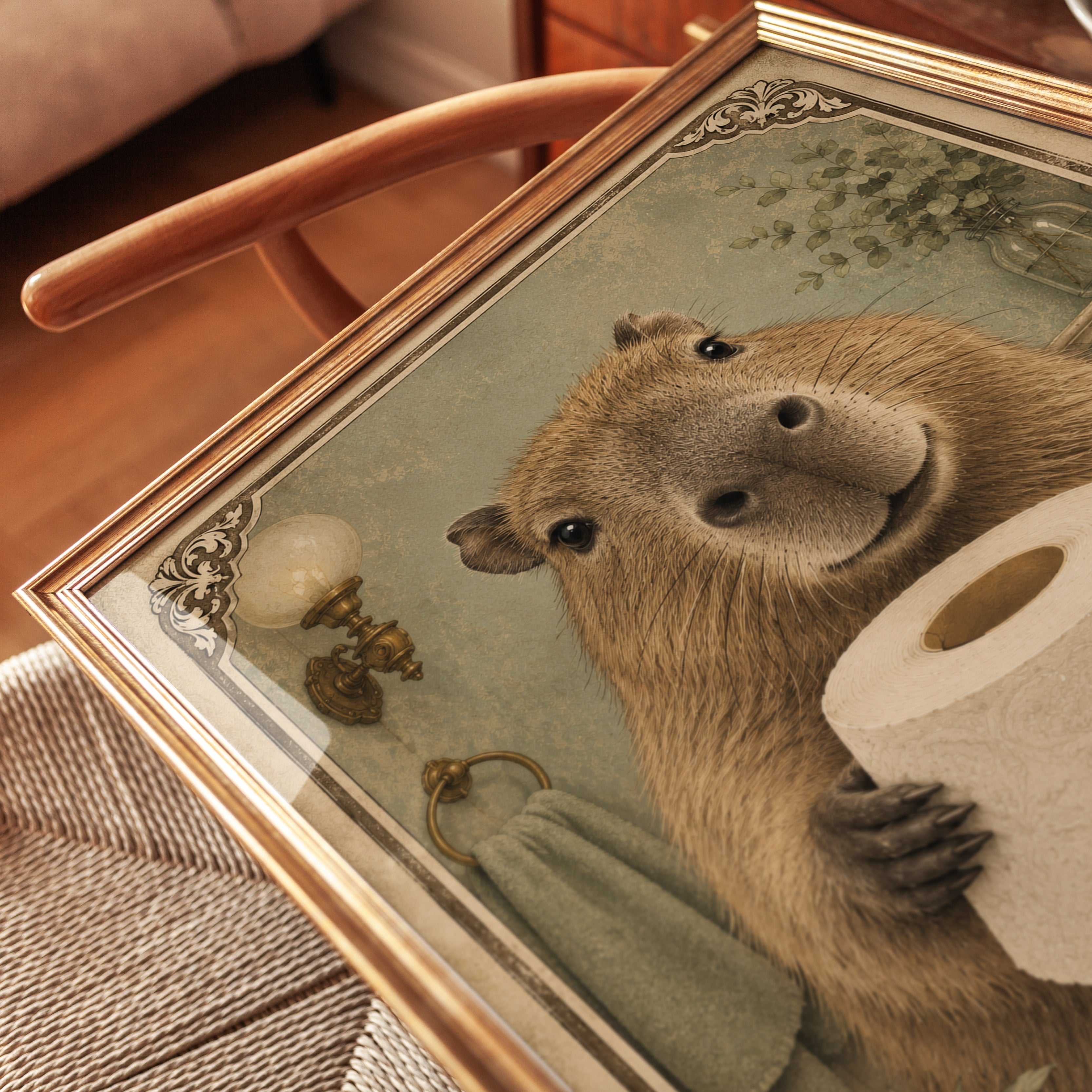 Capybara Wall Art - detail