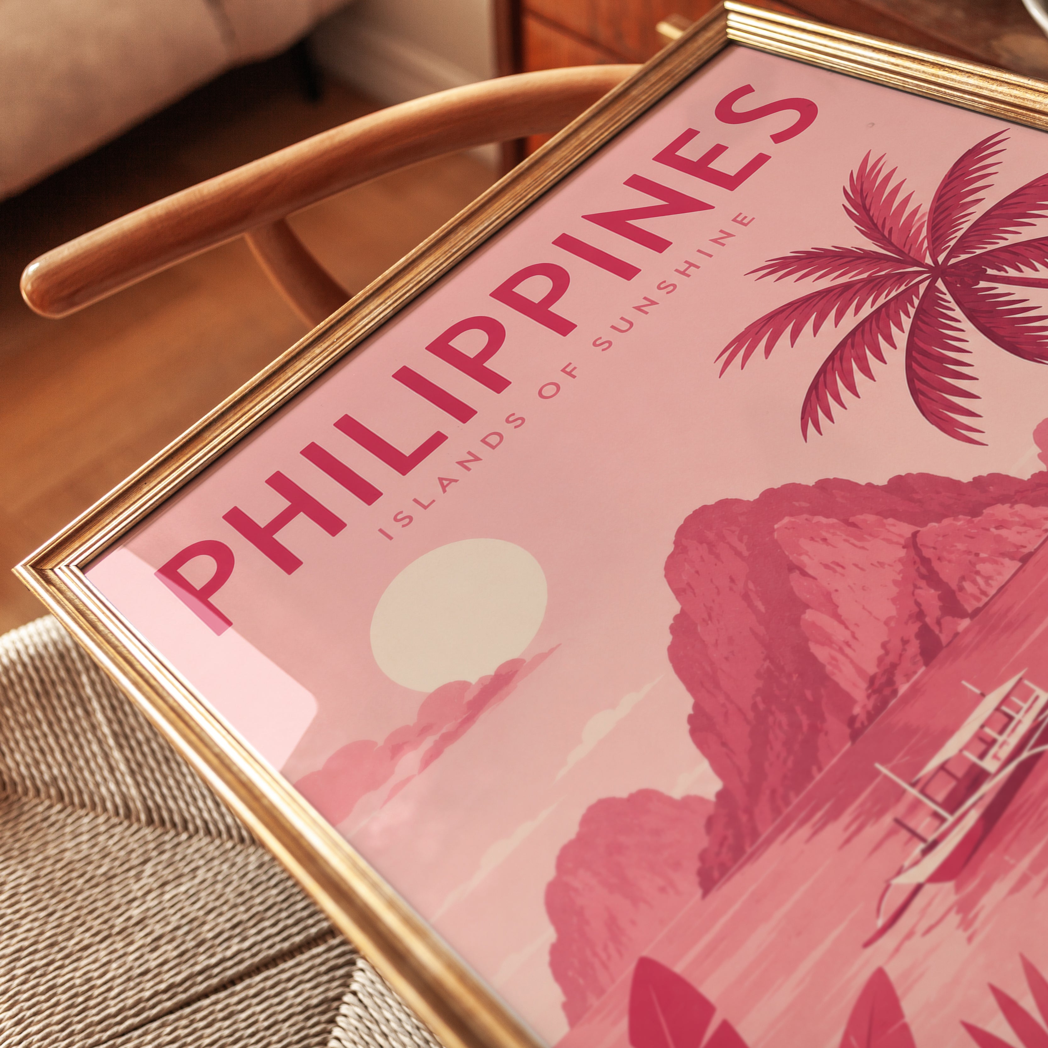 Philippines Travel Poster - detail