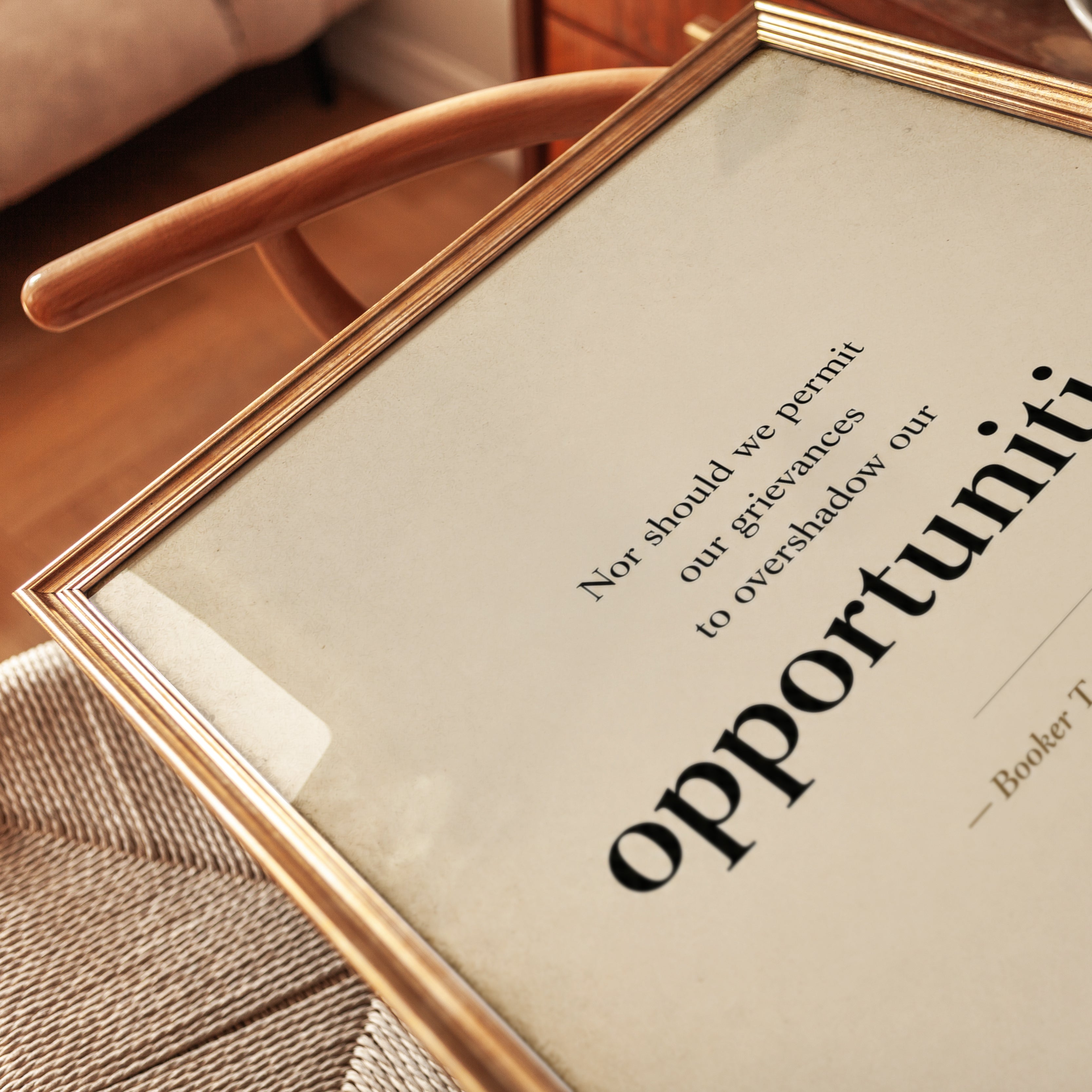 Motivational Quote Print – Inspirational Wall Art - detail