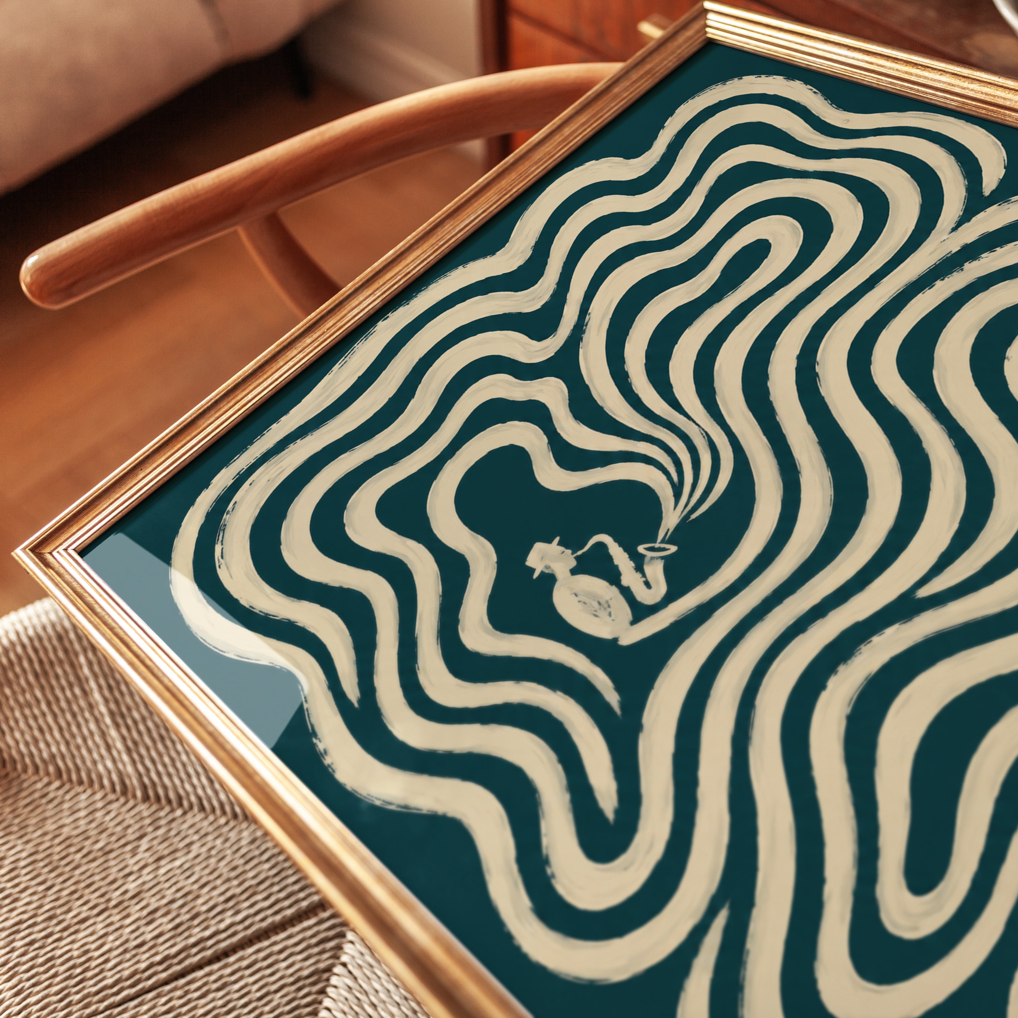 Jazz Poster – Retro Music Wall Art - detail