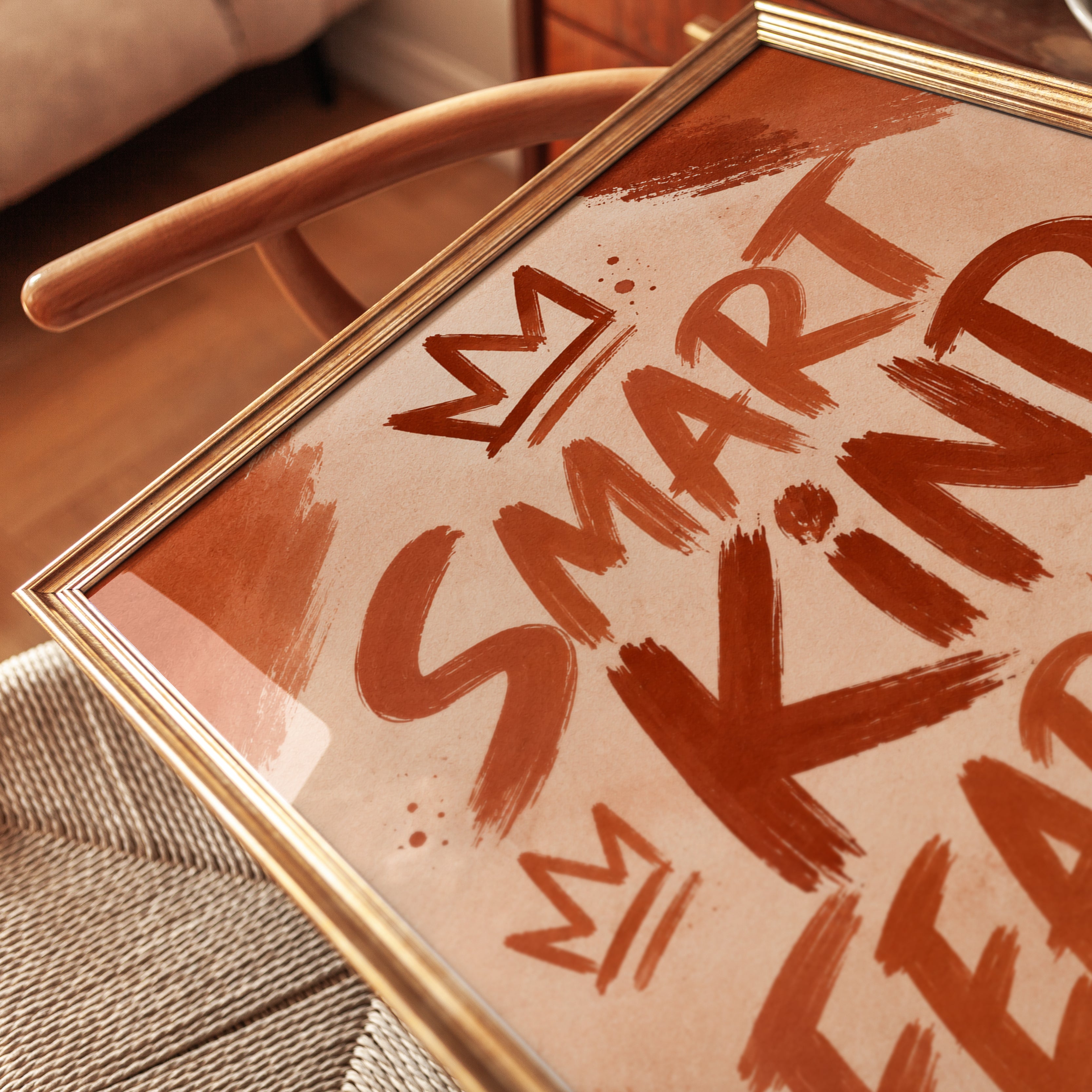 Motivational Quote Print - detail