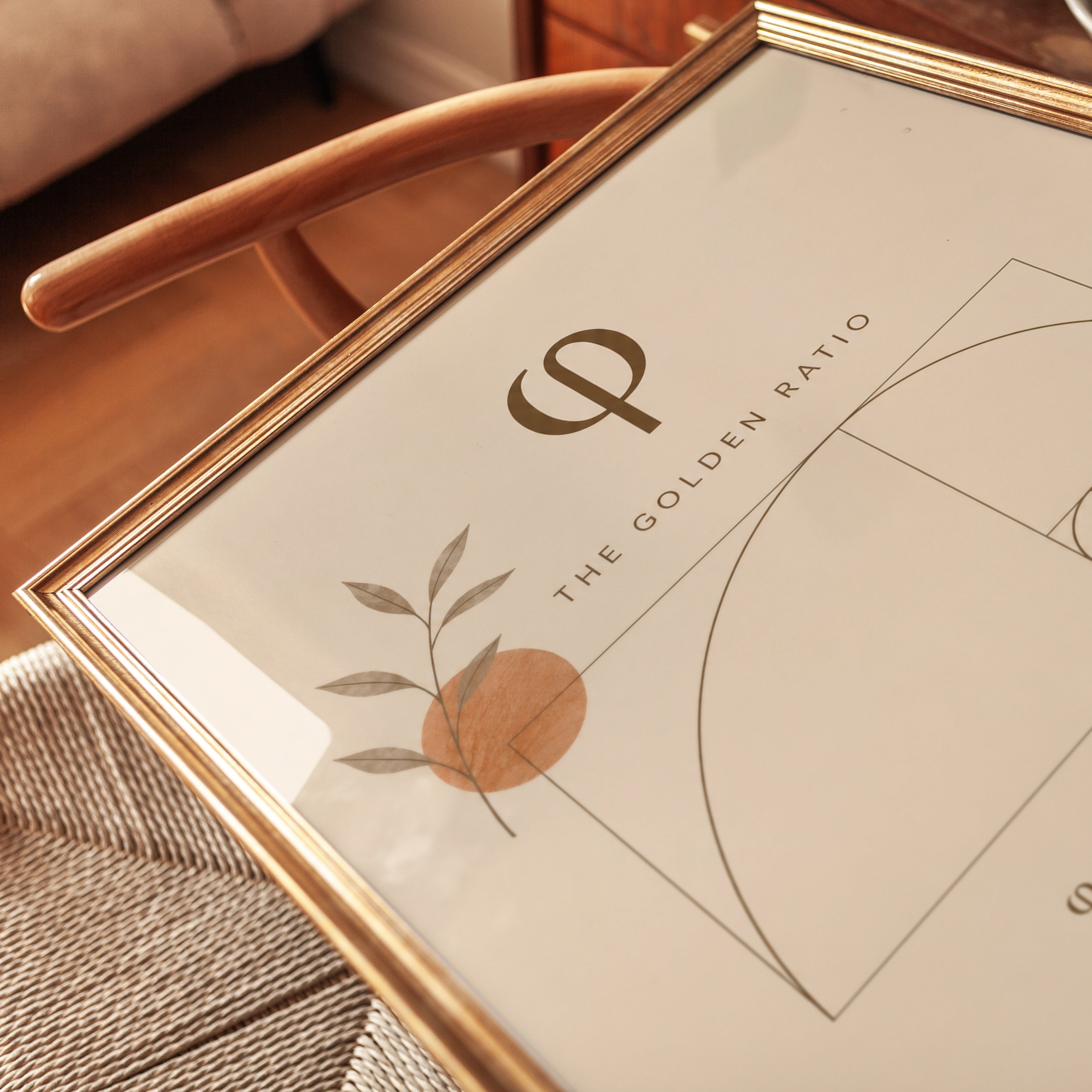 Golden Ratio Poster – Math Wall Art - detail