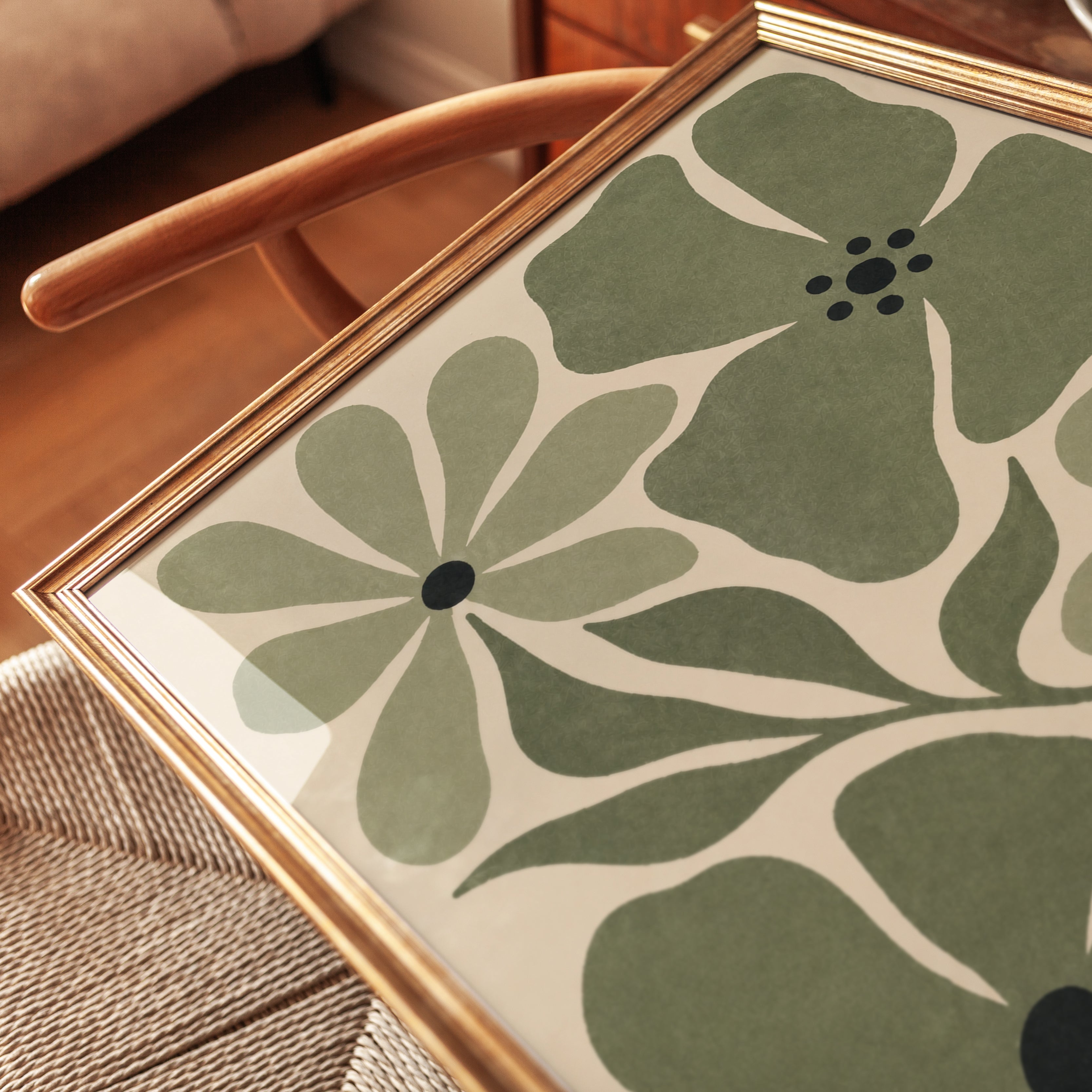 Matisse Inspired Wall Art - detail
