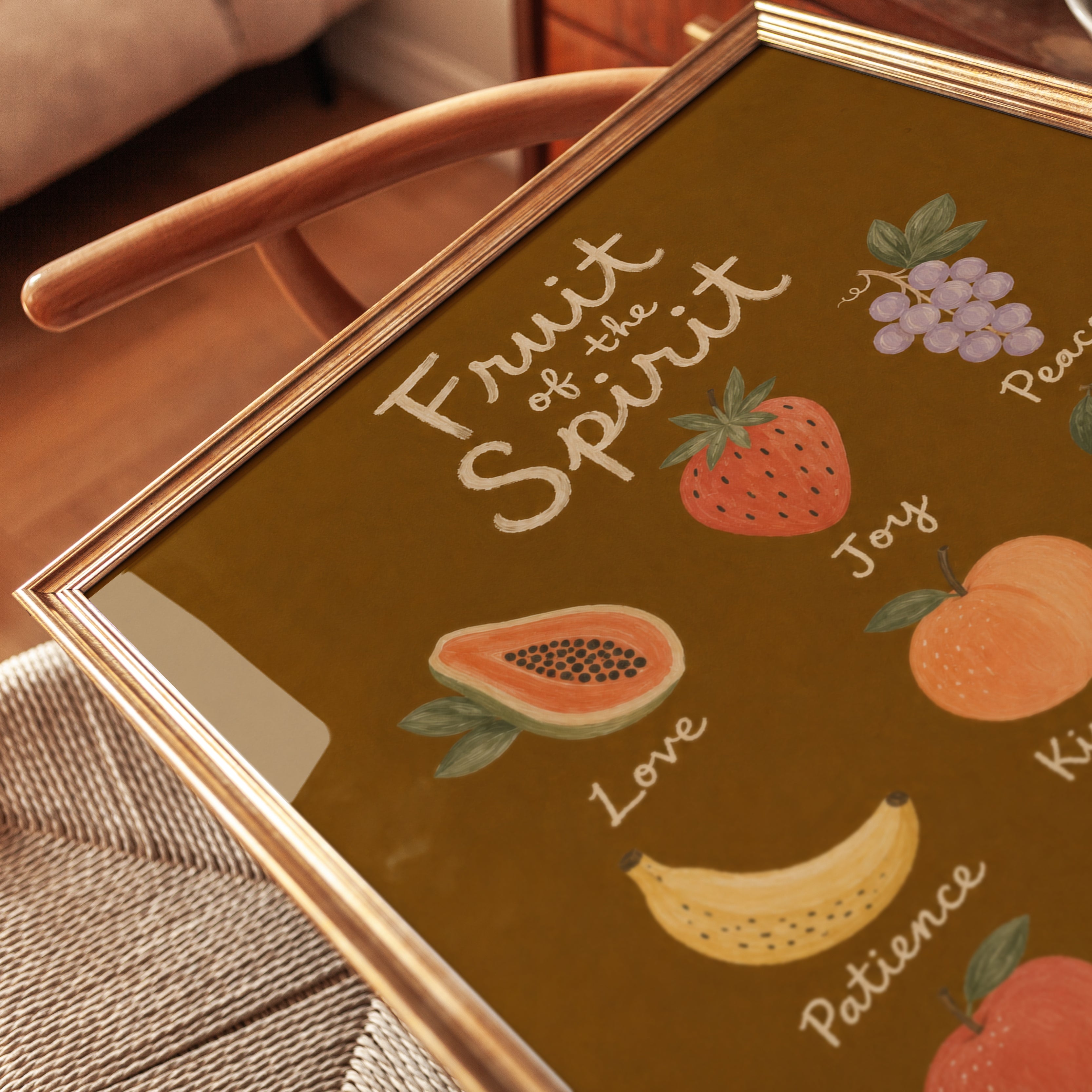 Fruit of the Spirit Wall Art - detail