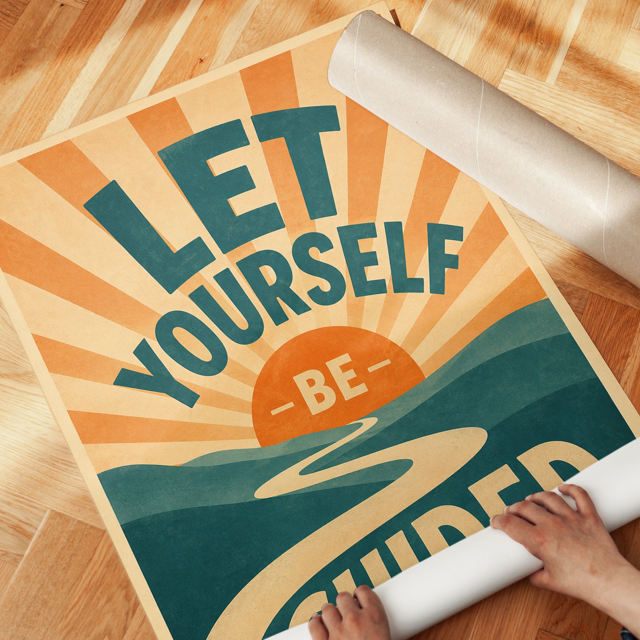 Motivational Wall Art - detail