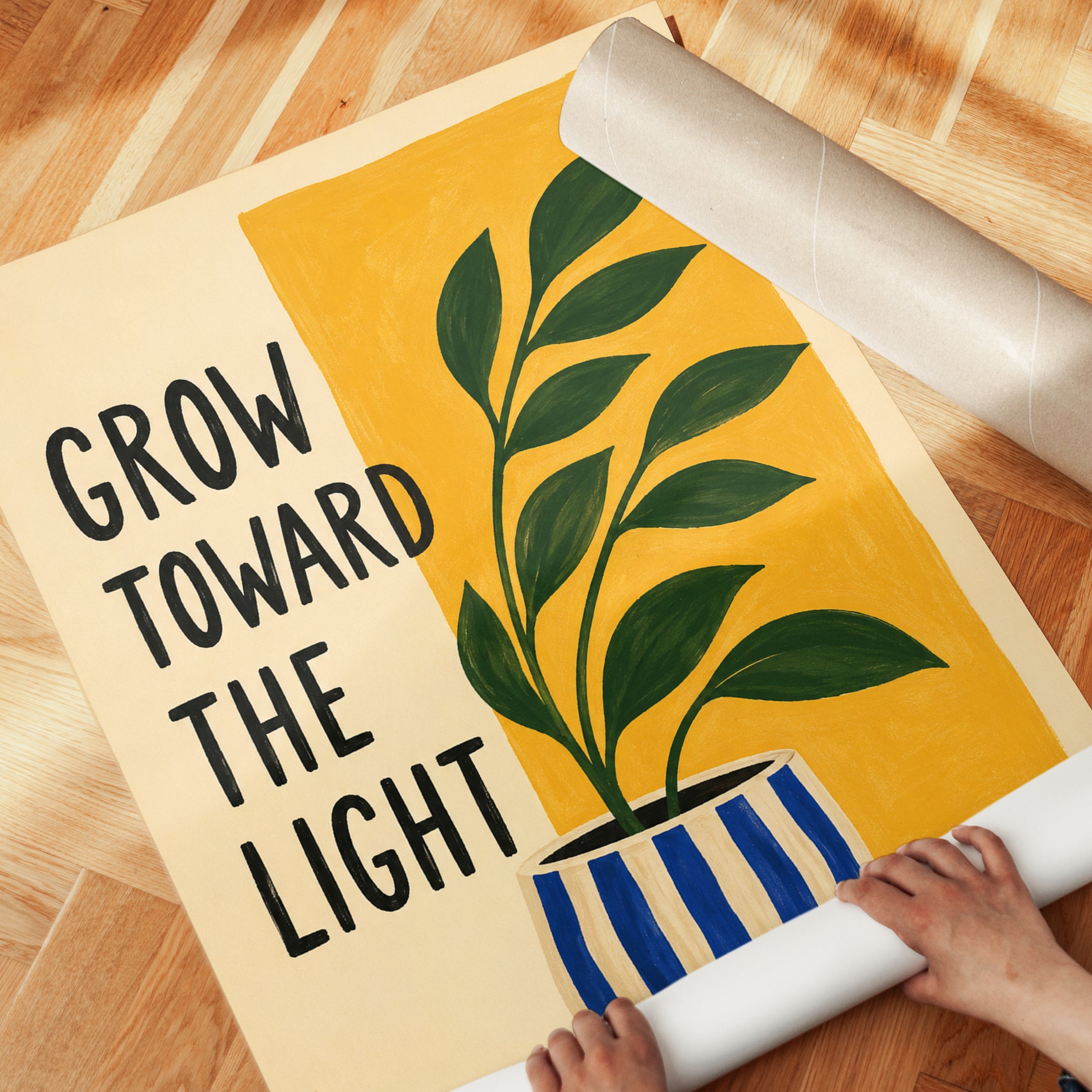 Motivational Wall Art - detail