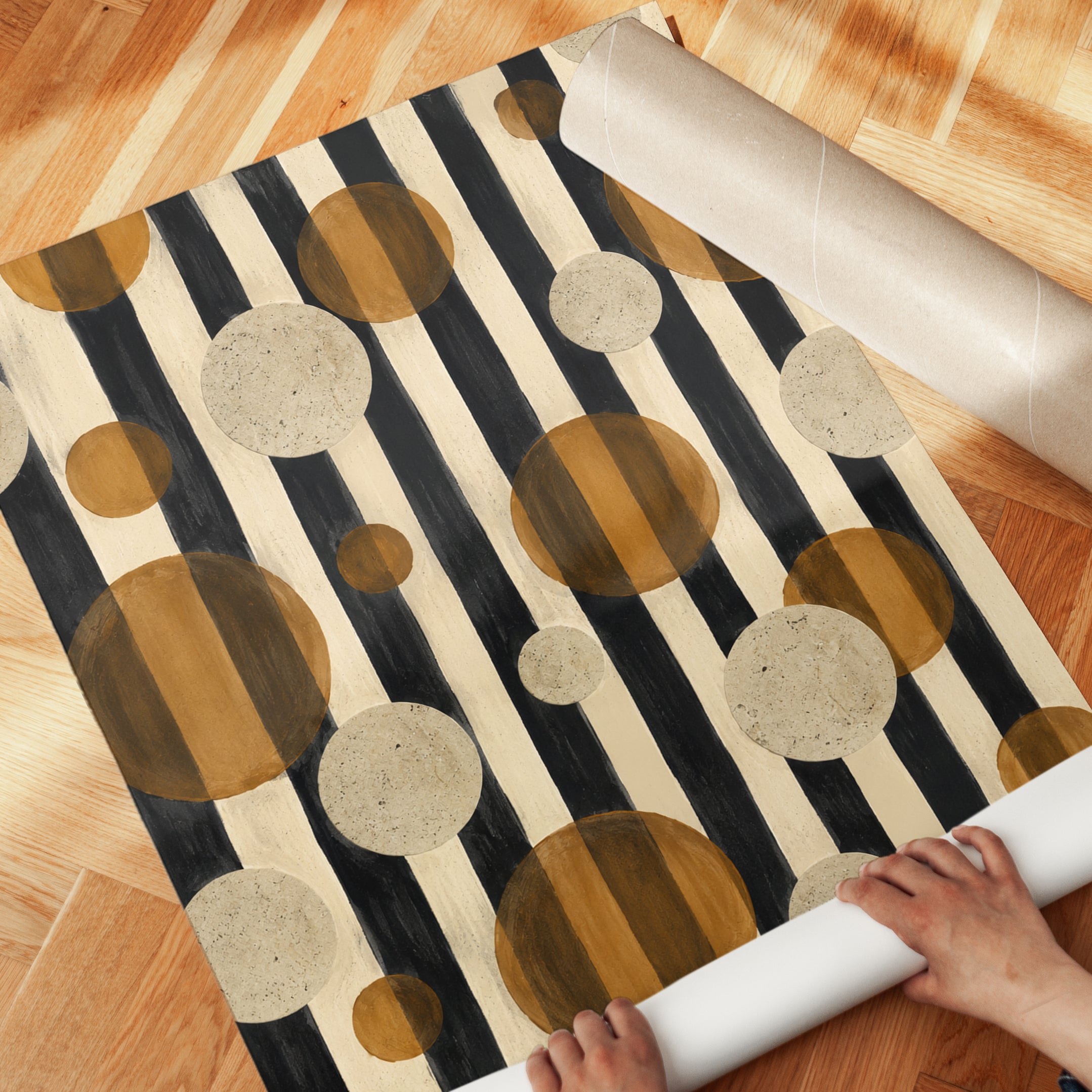 Mid Century Modern Wall Art - detail