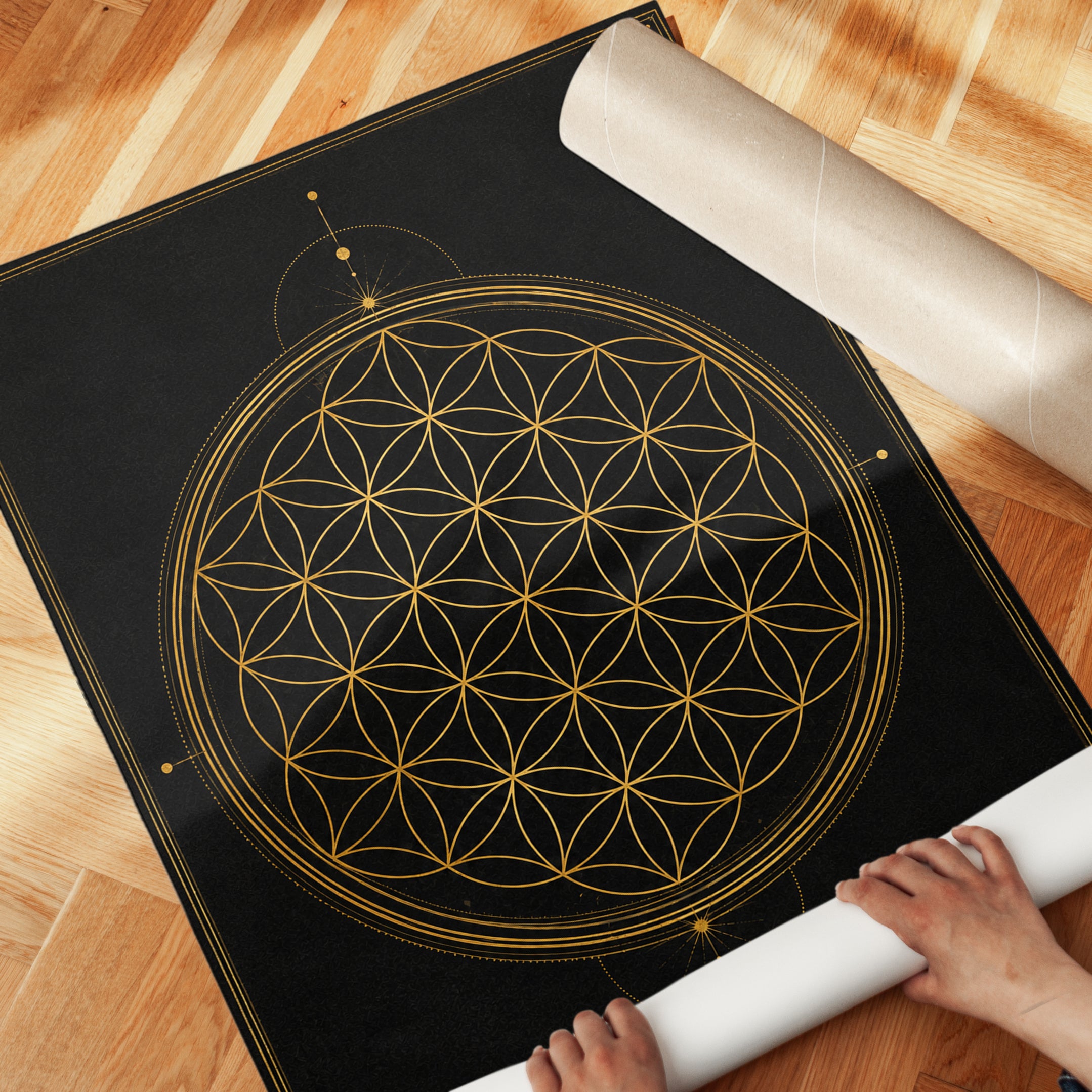 Meditation Wall Art - detail