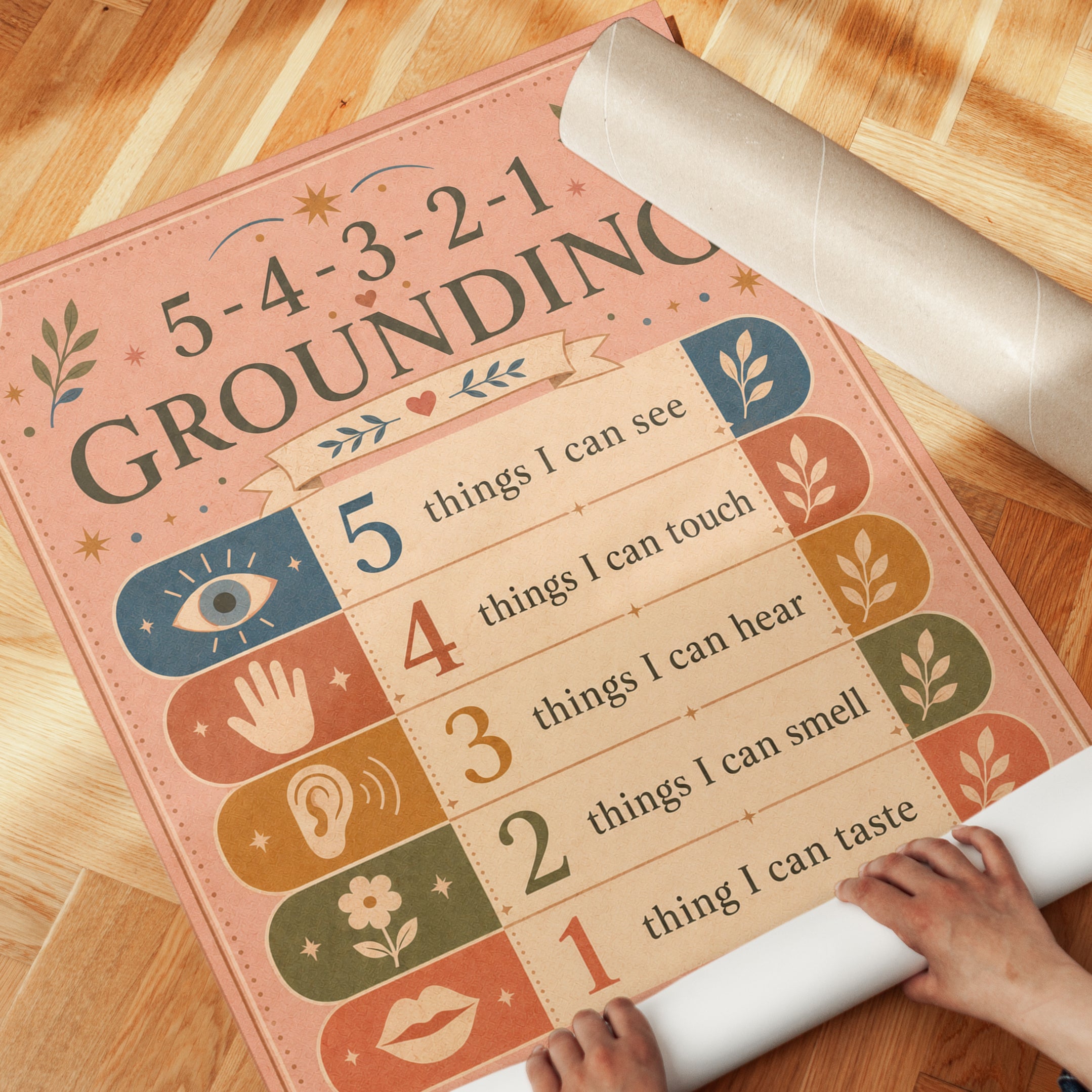 Grounding Technique Poster - detail