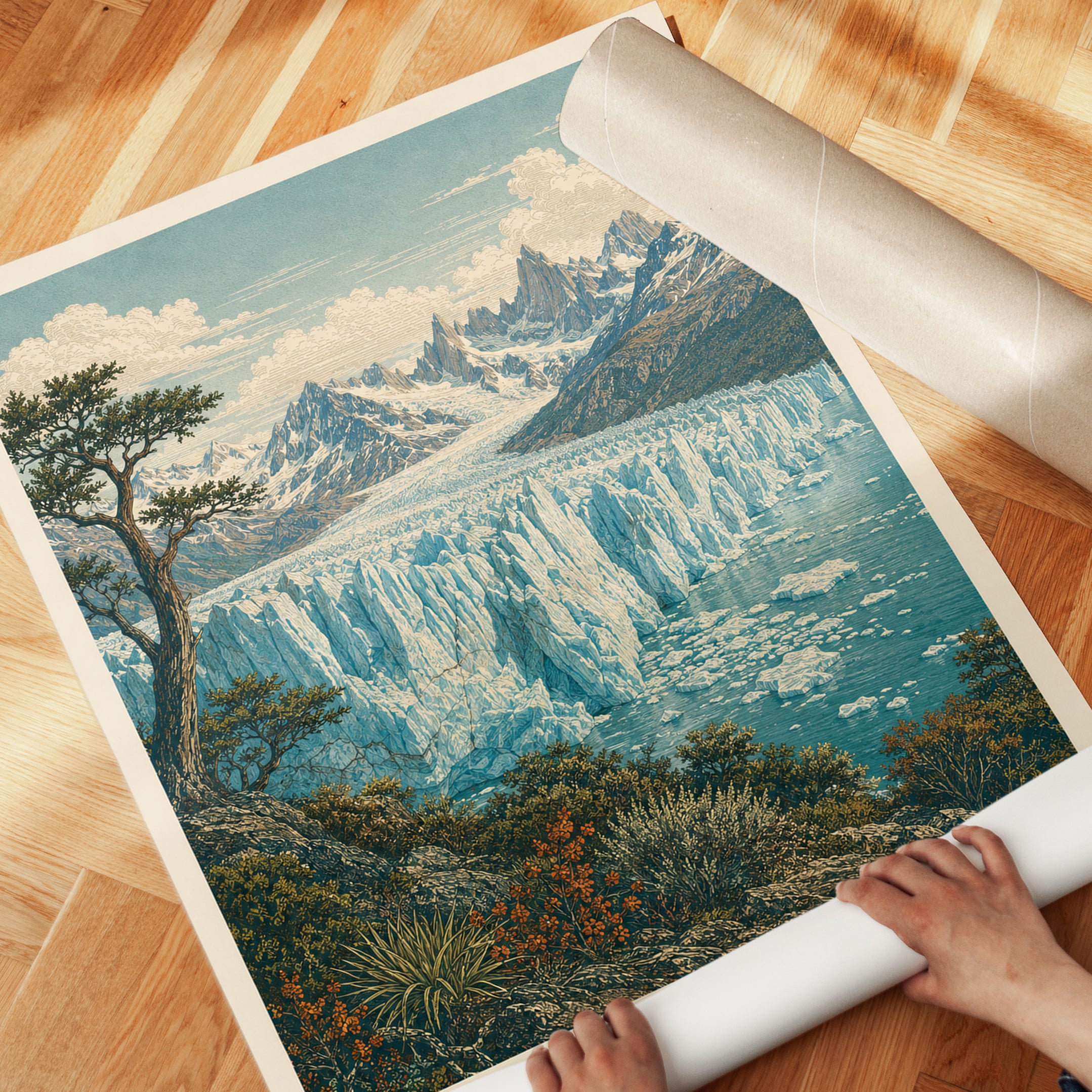 Los Glaciares Poster - detail