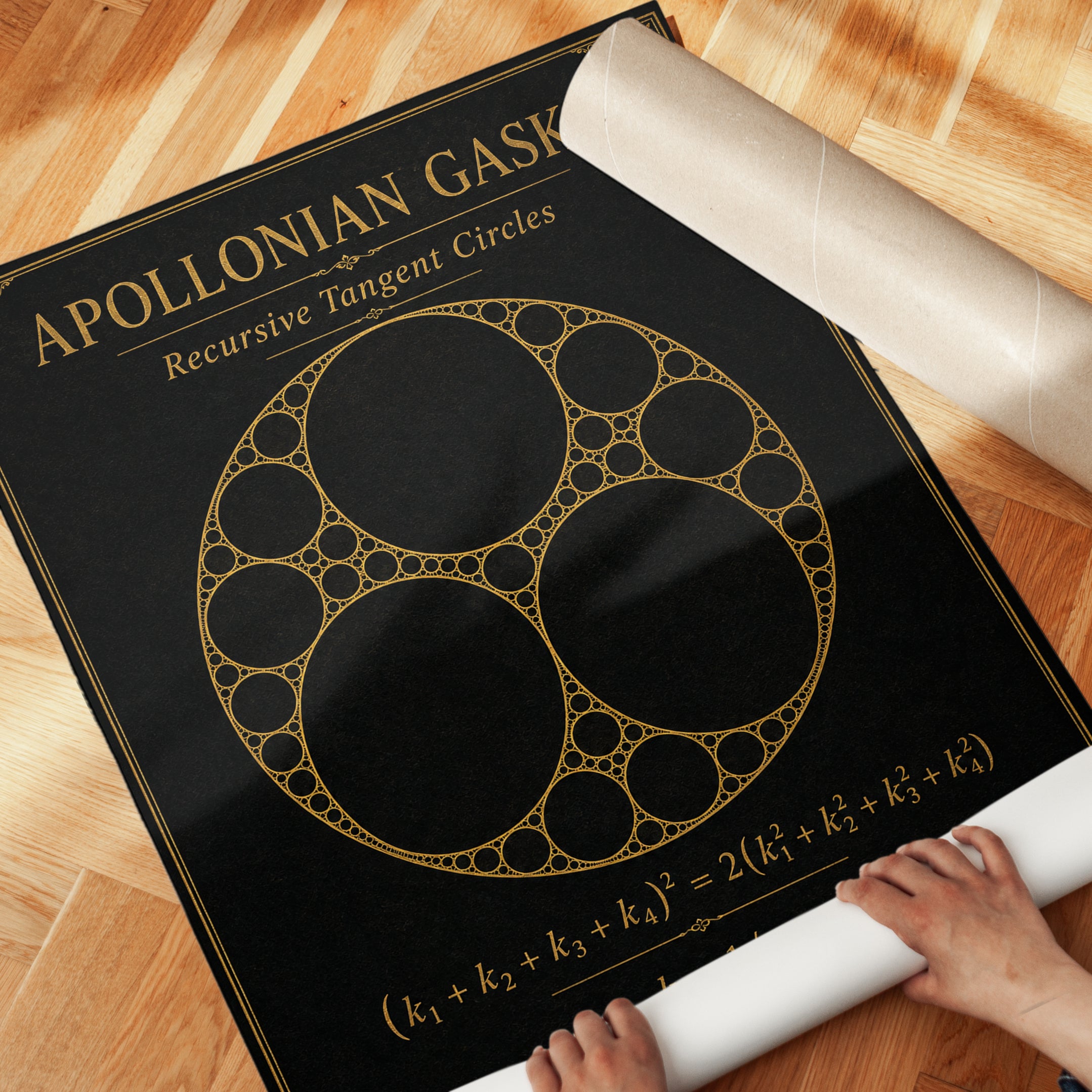 Apollonian Gasket Print - detail