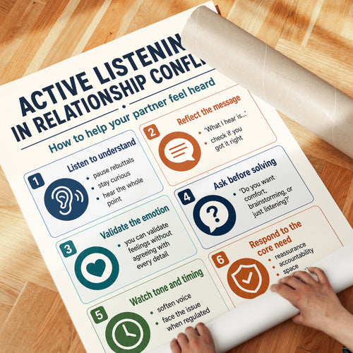 Active Listening Guide Print - detail