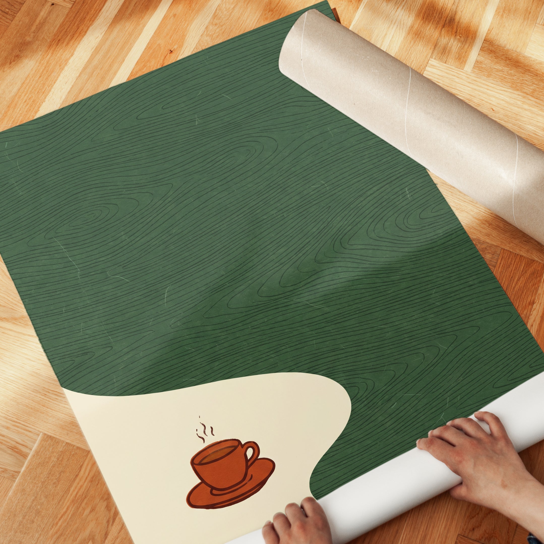 Coffee Cup Art Print - detail