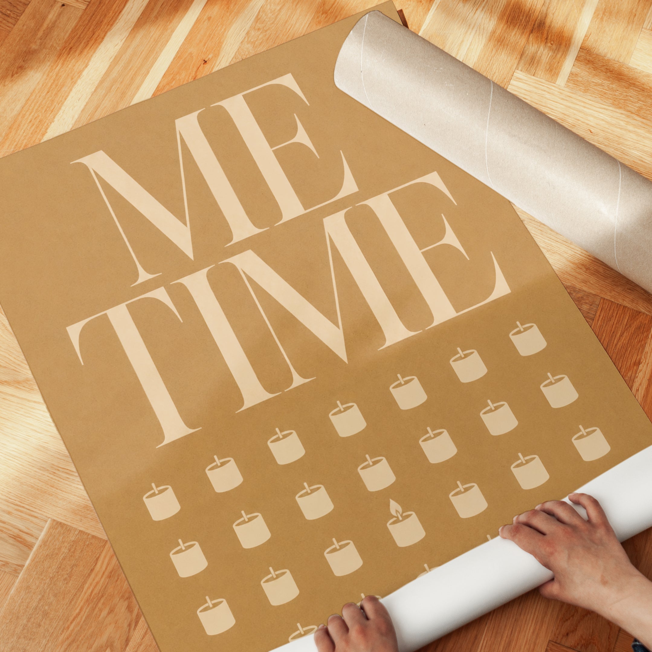 Wellness Tracker Print - detail