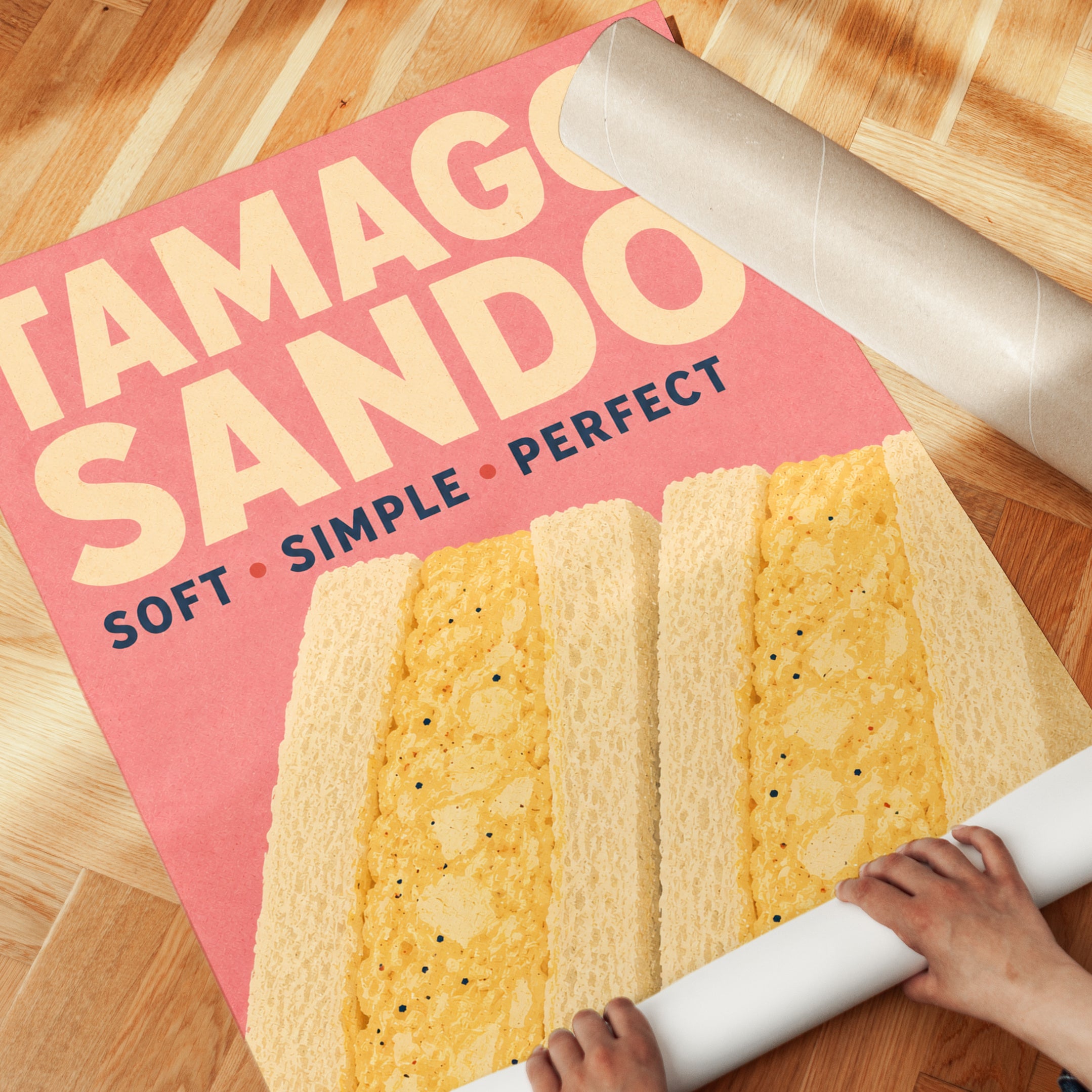 Japanese Sandwich Poster - detail