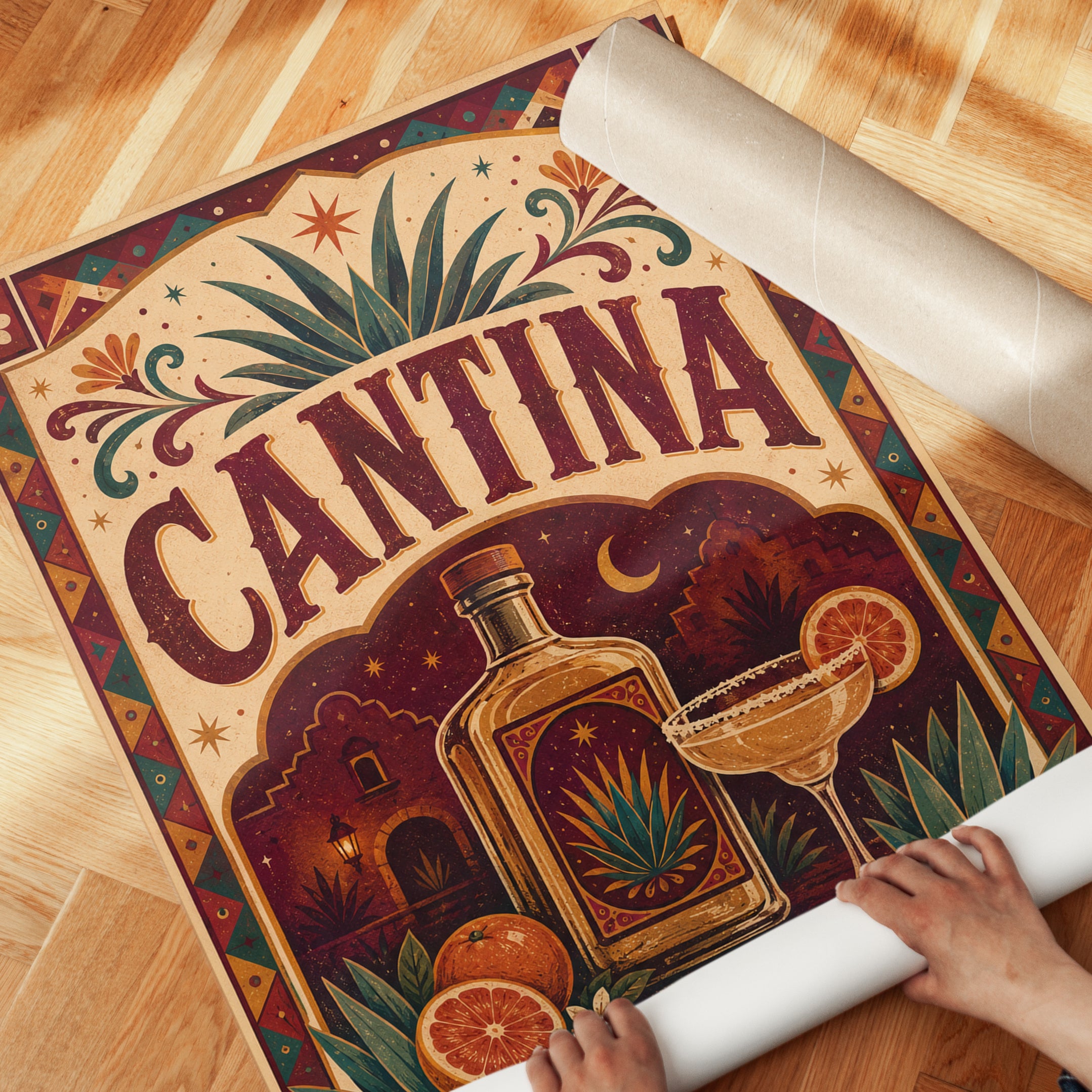 Cantina Wall Art - detail