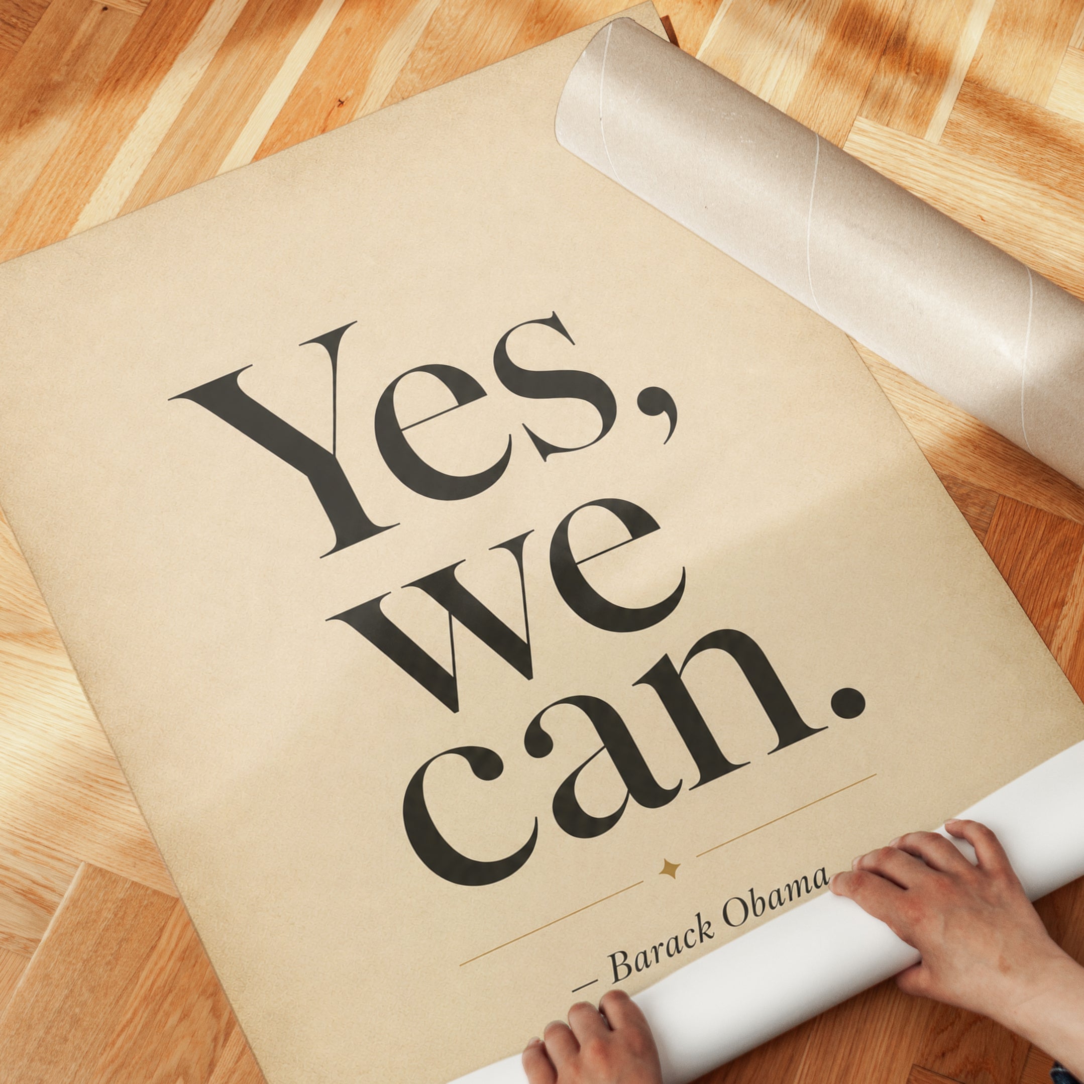 Motivational Quote Print – Inspirational Wall Art - detail