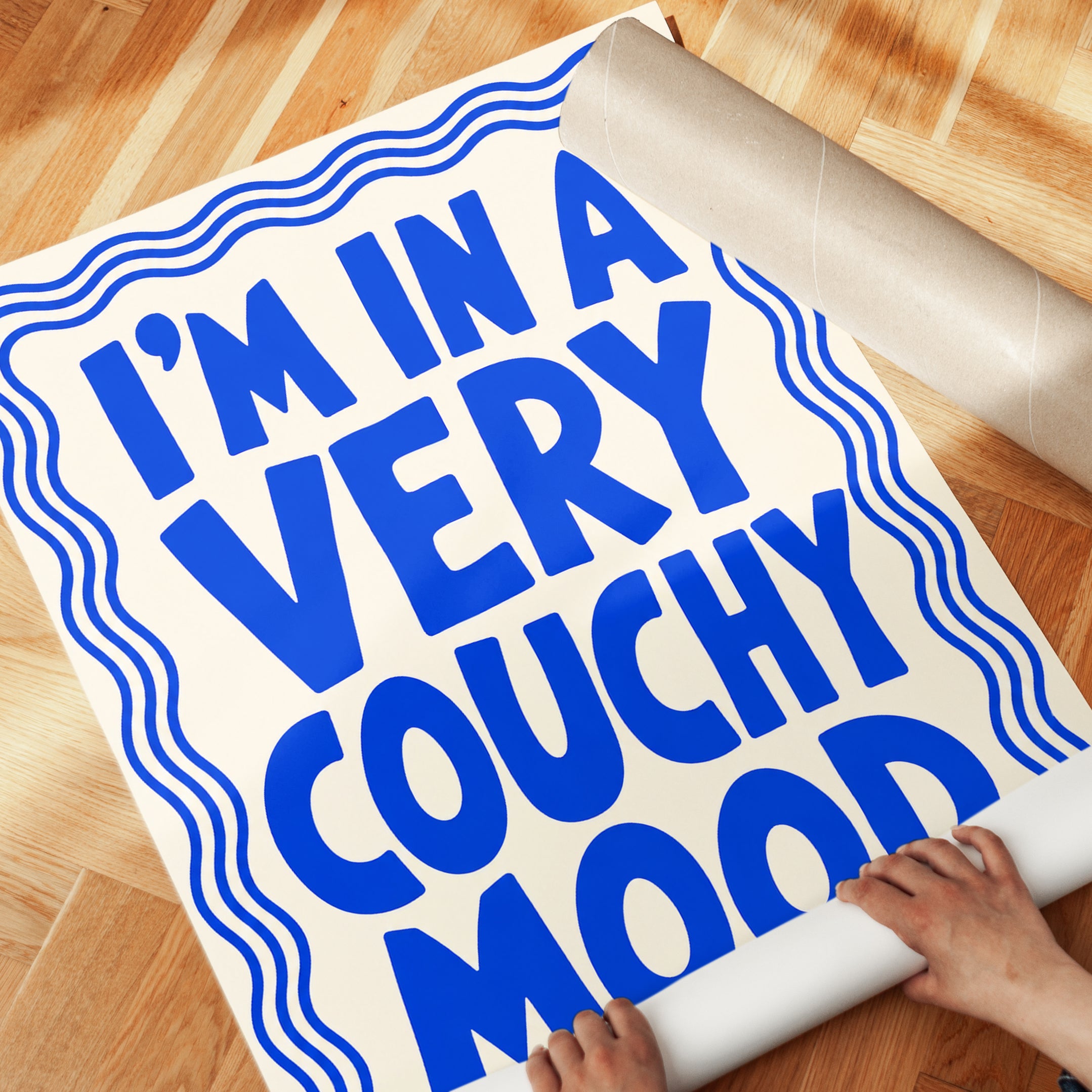 Funny Quote Wall Art – Typography Print - detail