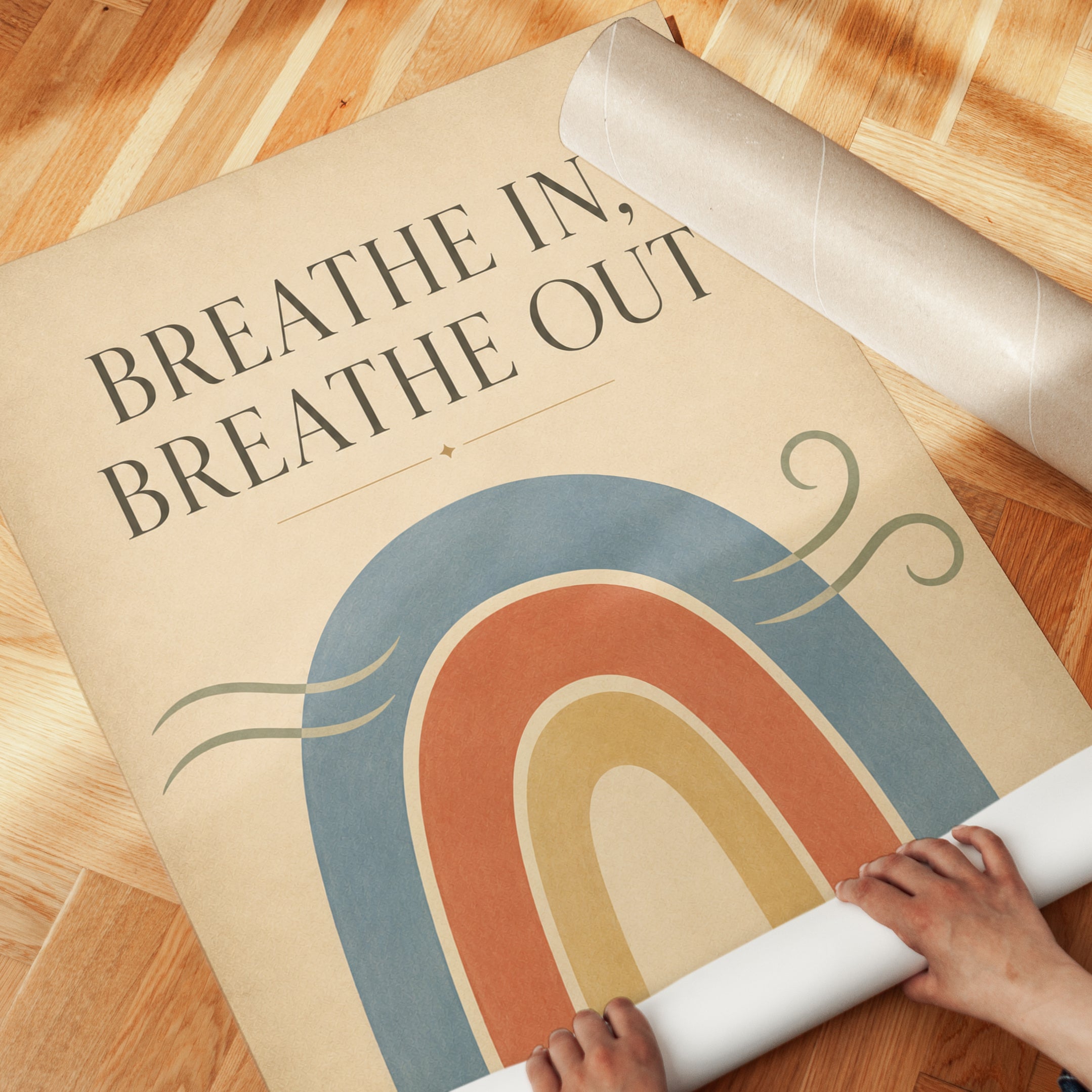 Mindfulness Wall Art - detail