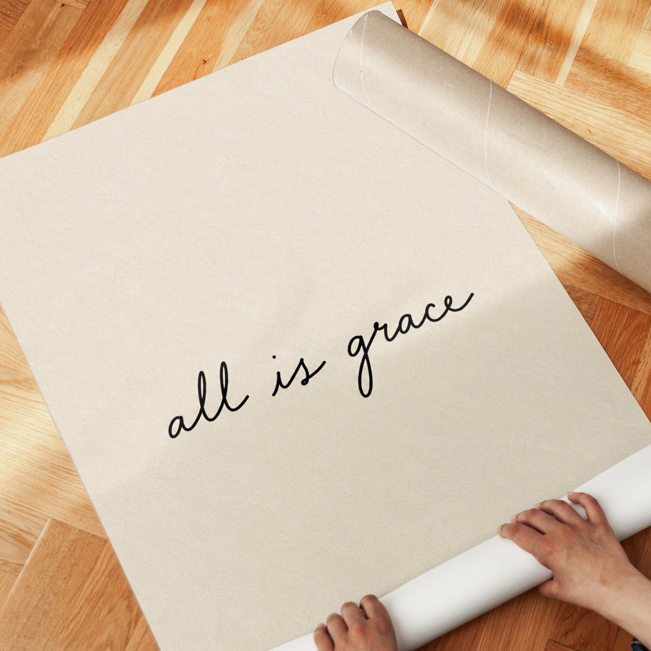 All Is Grace Print - detail