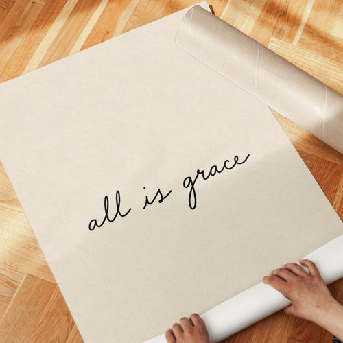All Is Grace Print - detail