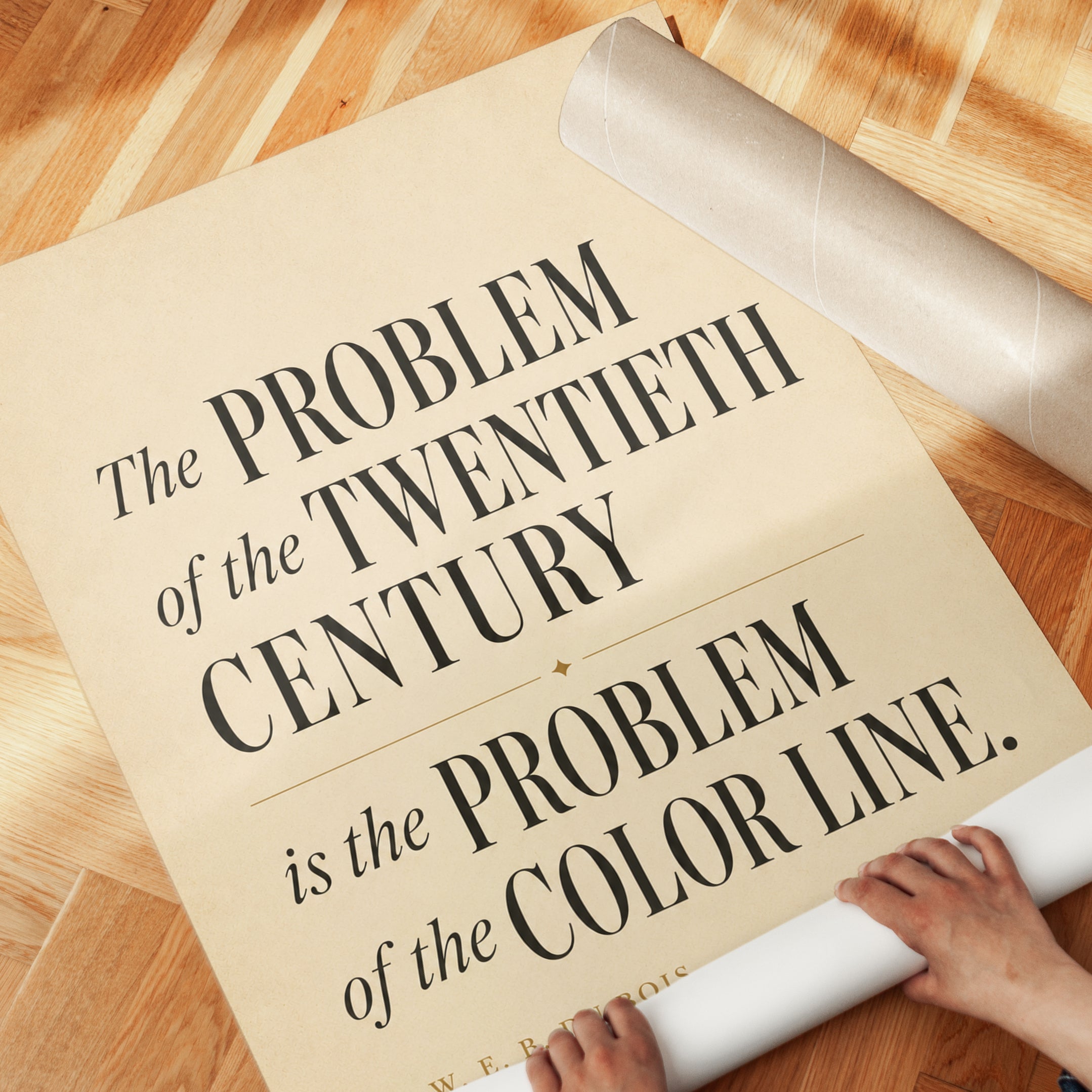 Civil Rights Quote Print - detail