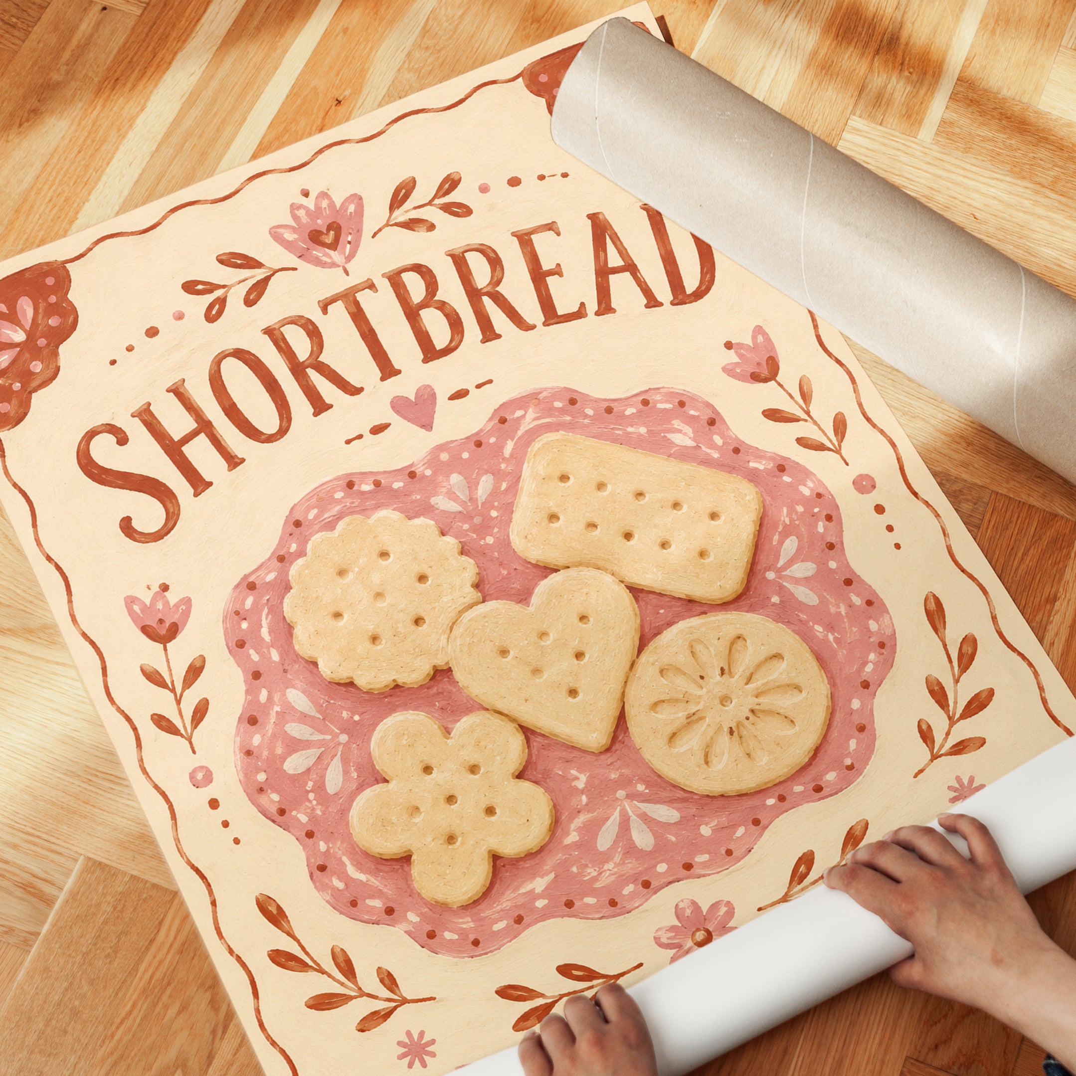 Shortbread Kitchen Print - detail