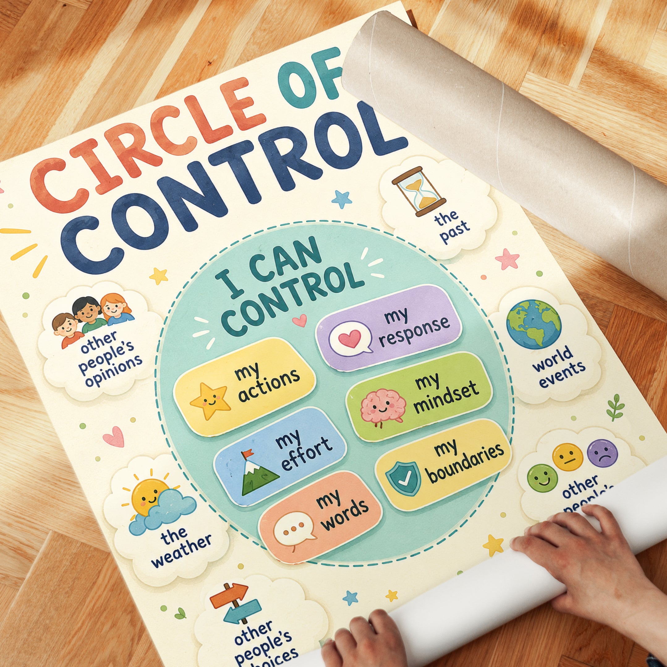Circle of Control Poster - detail