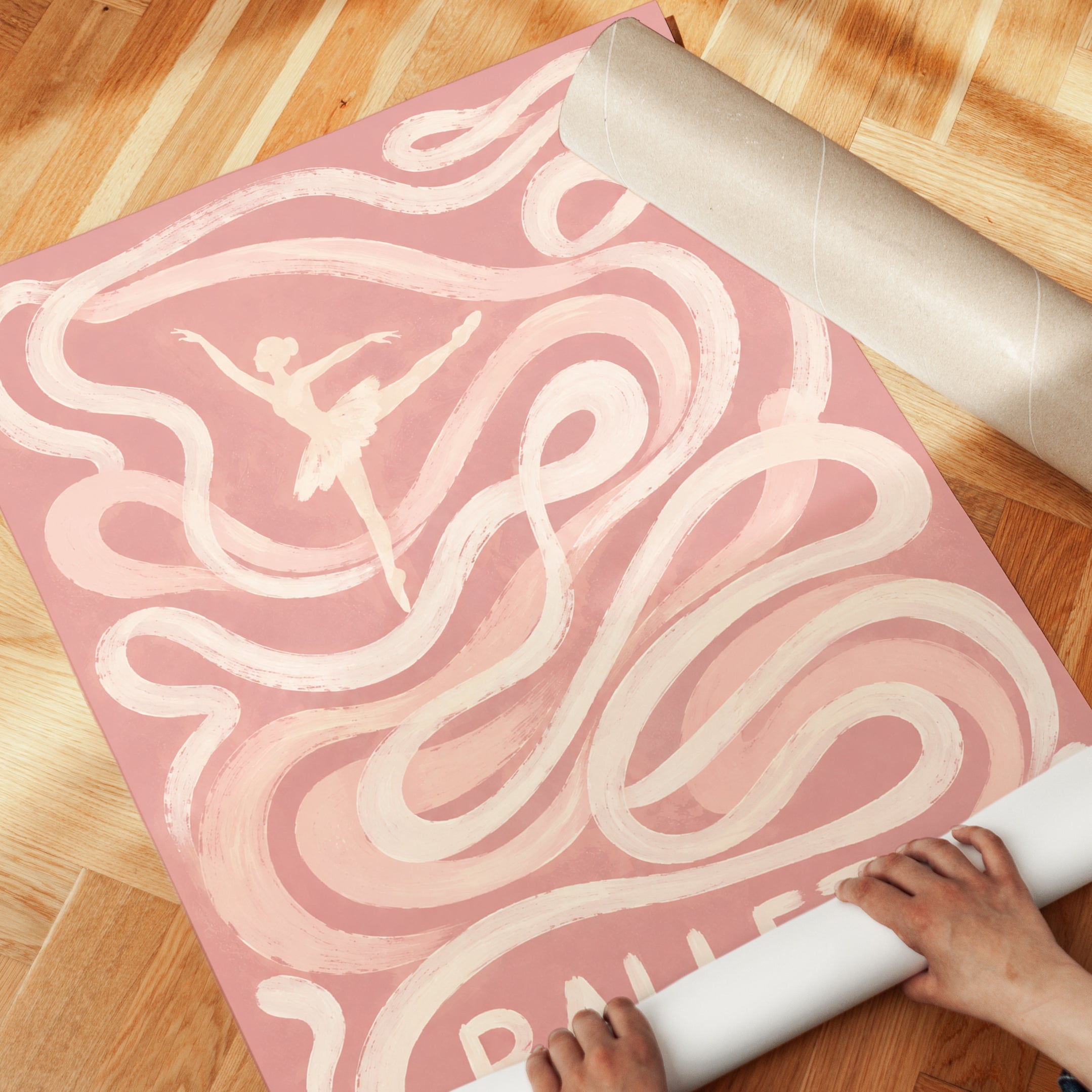 Ballet Poster – Vintage Dance Wall Art - detail