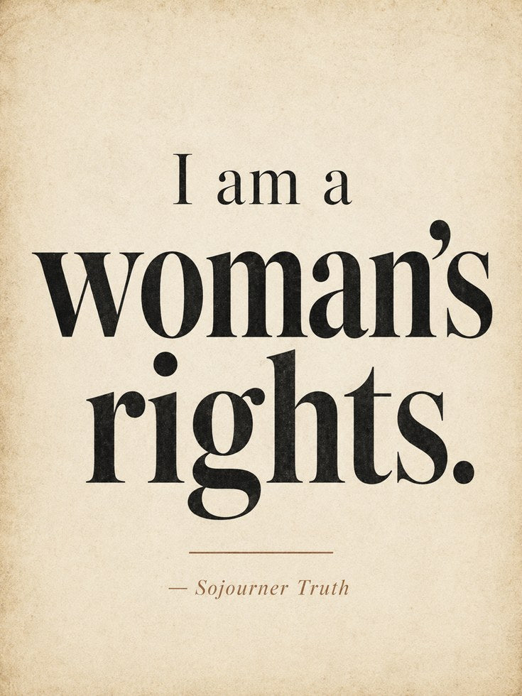 Feminist Wall Art – Women's Rights Print - artwork on paper