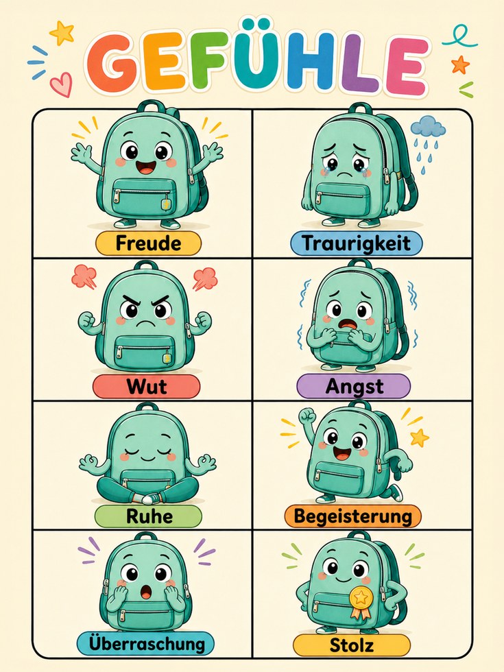 German Feelings Poster - artwork on paper