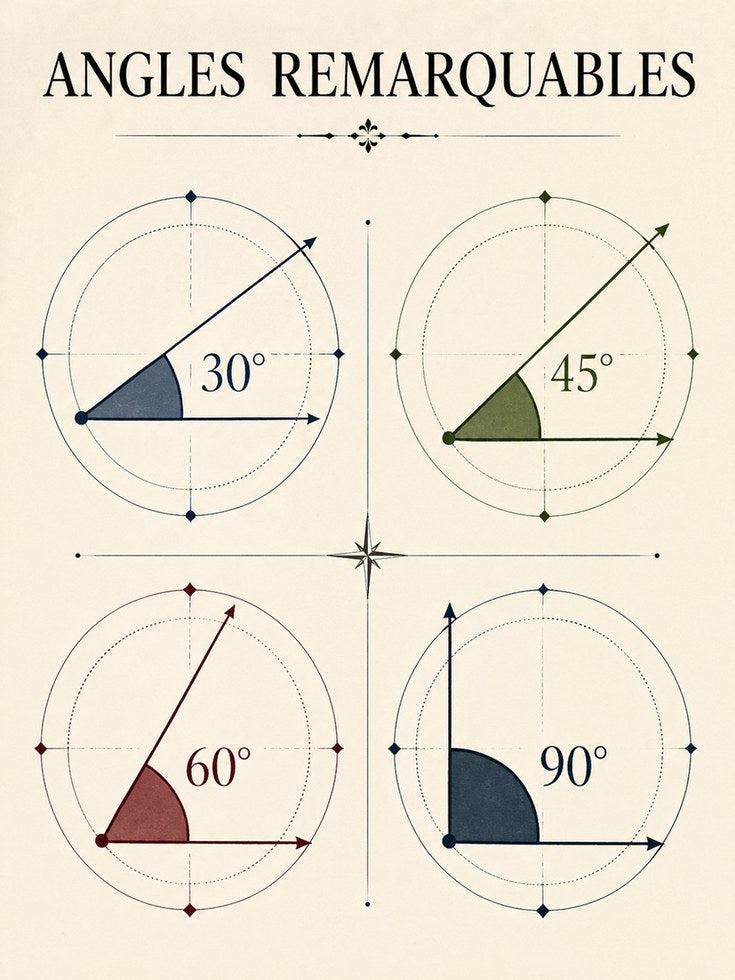 Math Classroom Poster – Geometry Wall Art - artwork on paper