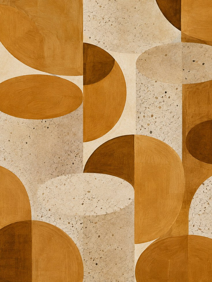 Abstract Geometric Print - artwork on paper