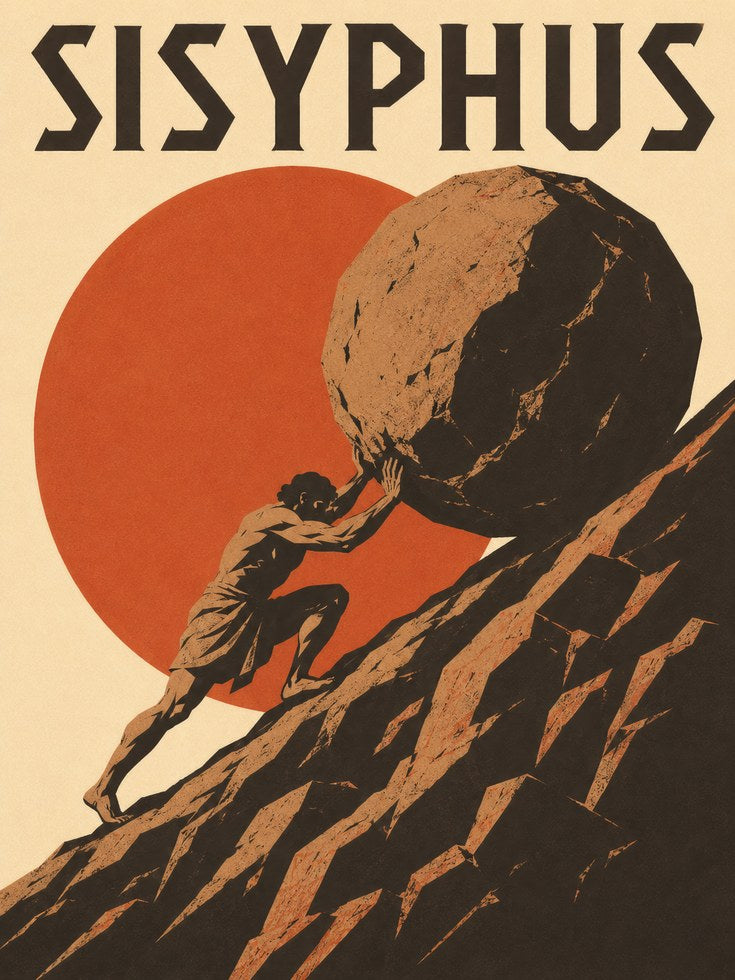 Greek Mythology Poster - artwork on paper
