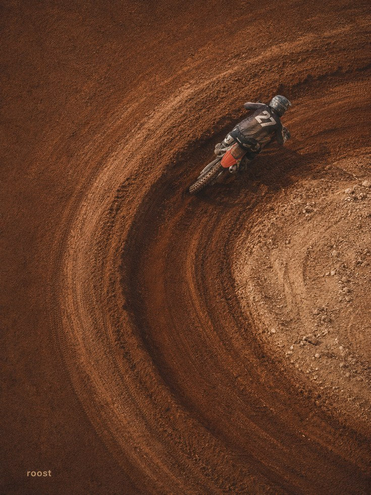 Motocross Wall Art – Dirt Bike Print - artwork on paper